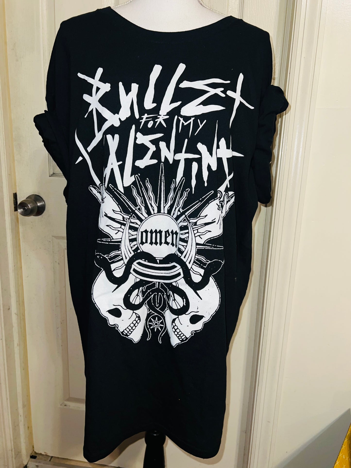 Bullet for my Valentine Oversized Distressed Tee