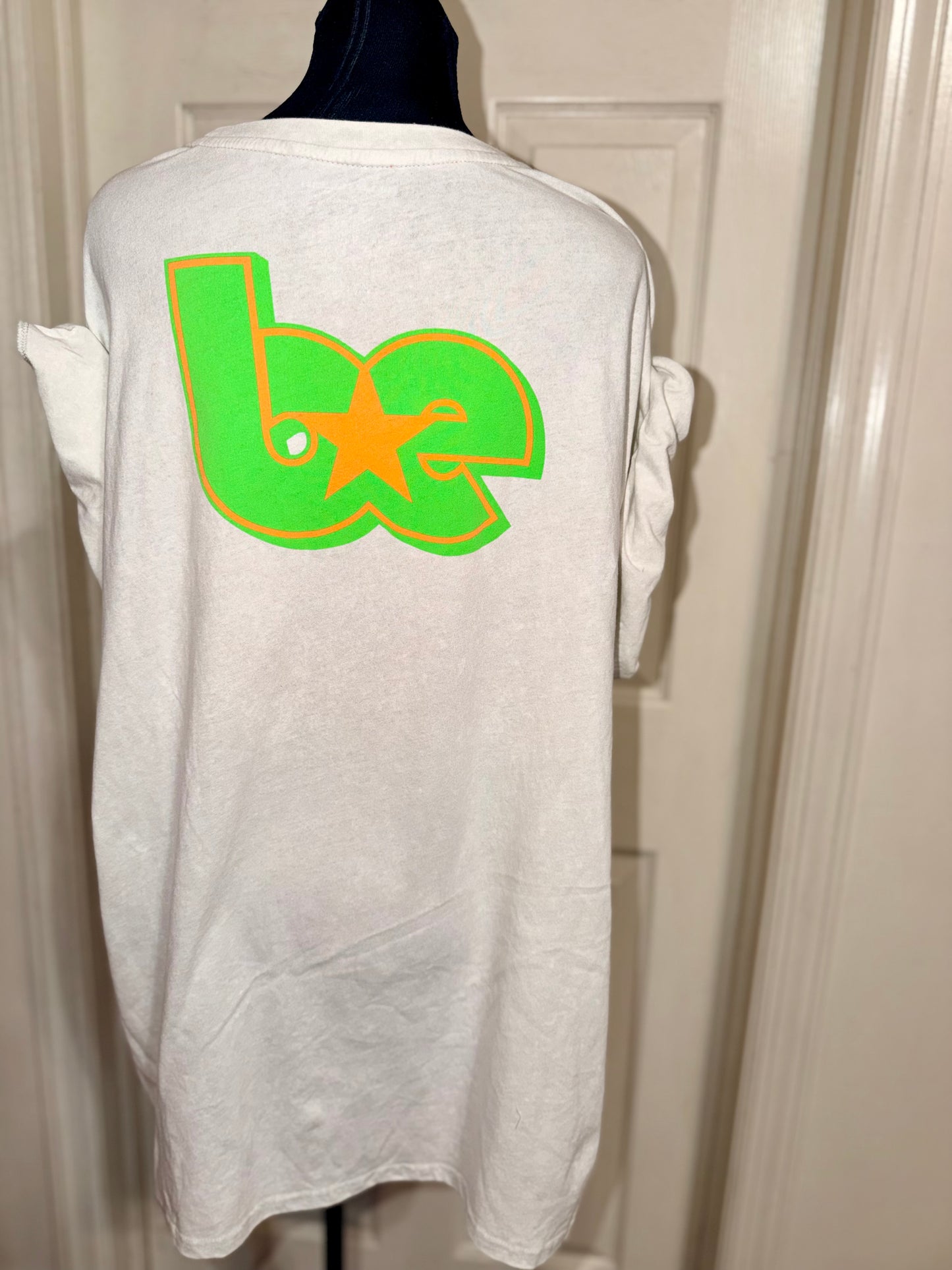 Billie Eilish Double Sided Oversized Distressed Tee