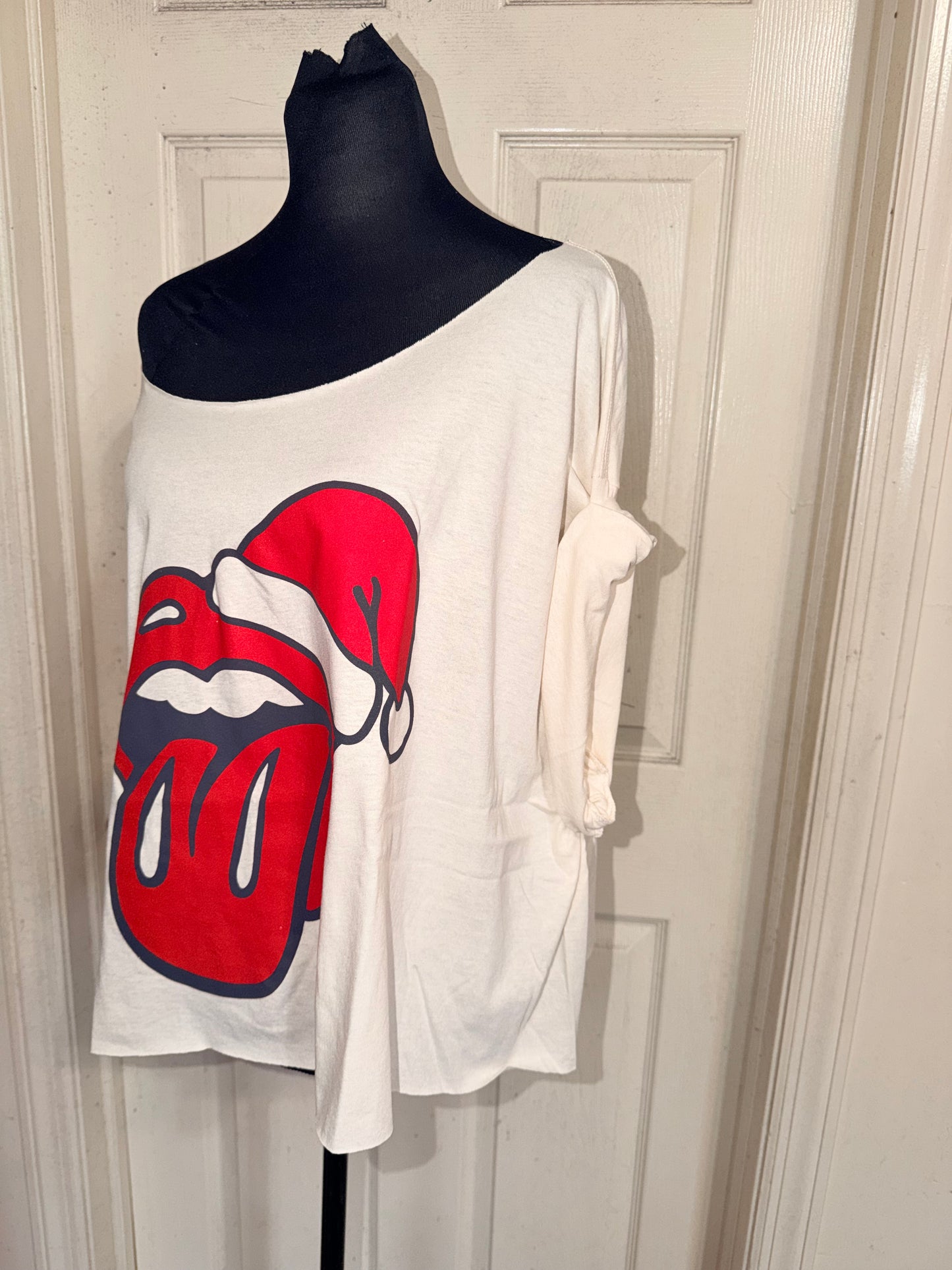 The Rolling Stones OFTS Oversized Distressed Tee