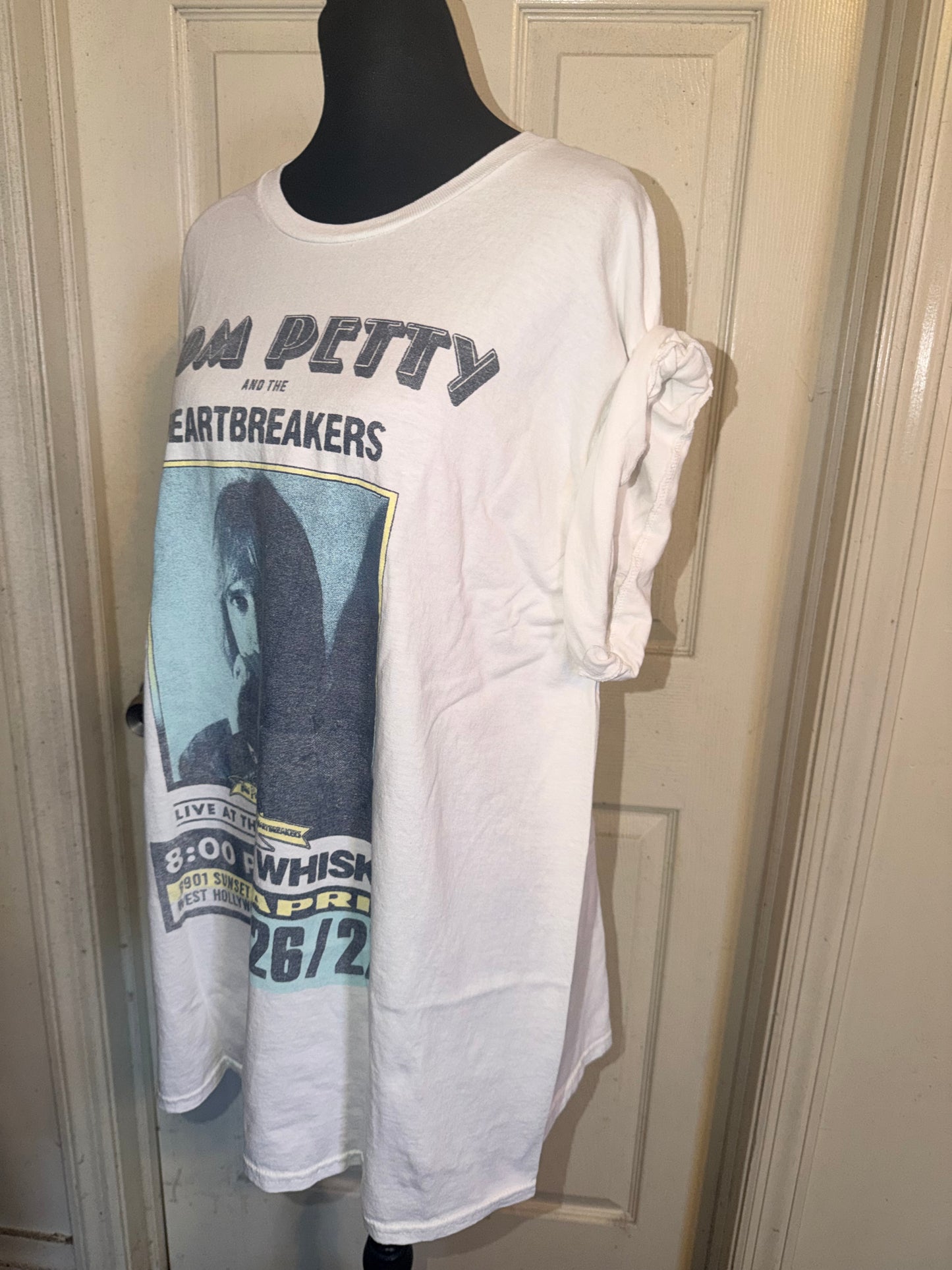 Tom Petty and the Heartbreakers Oversized Distressed Tee