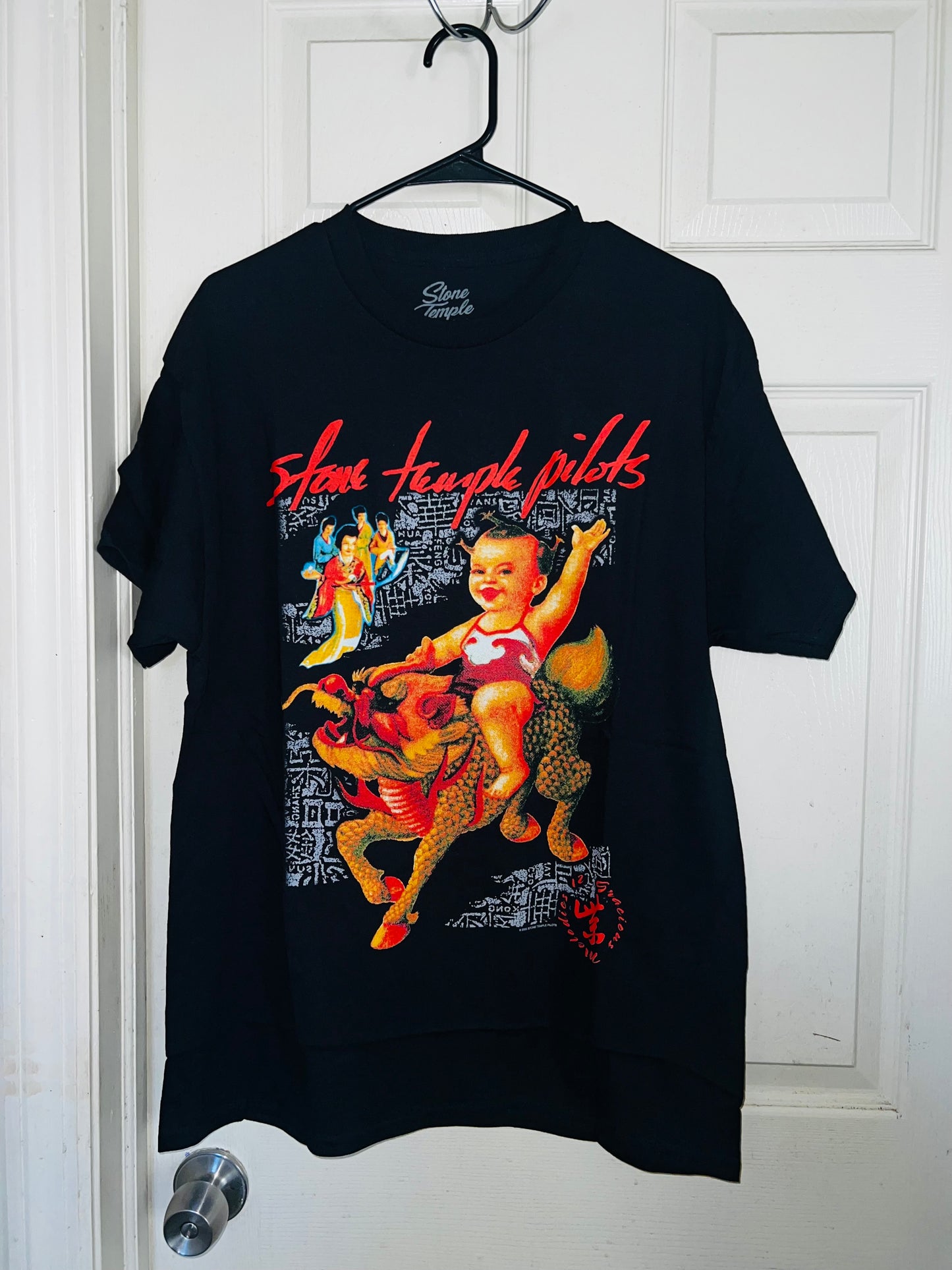 Stone Temple Pilots Oversized Distressed Tee