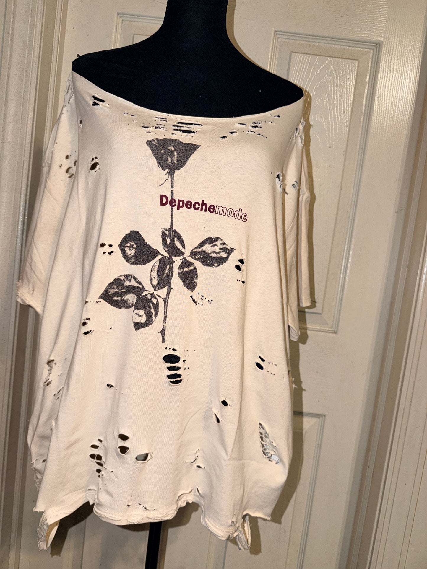 Depeche Mode Oversized Distressed Tee (as is)