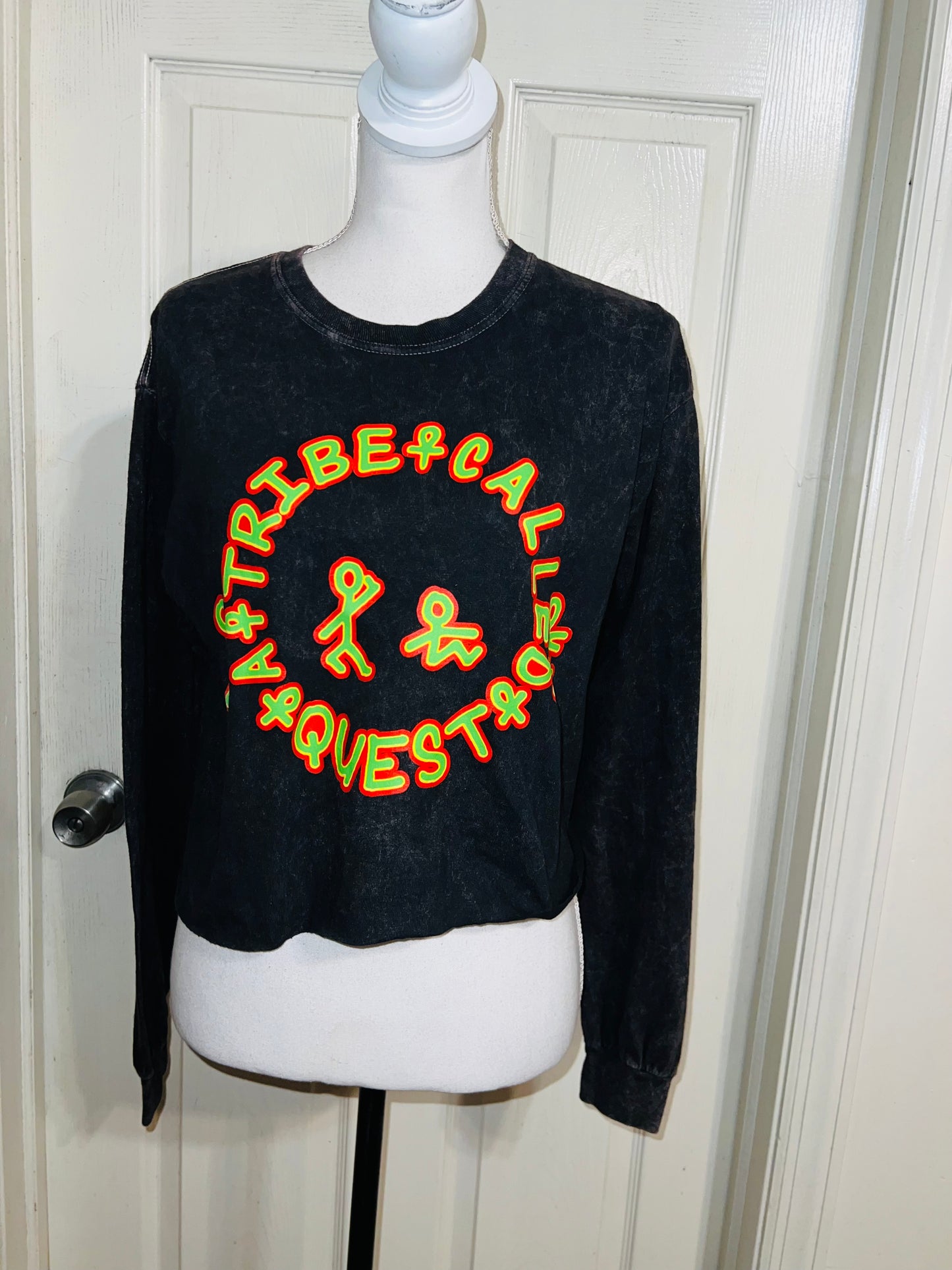 A Tribe Called Quest Long Sleeve Distressed Tee