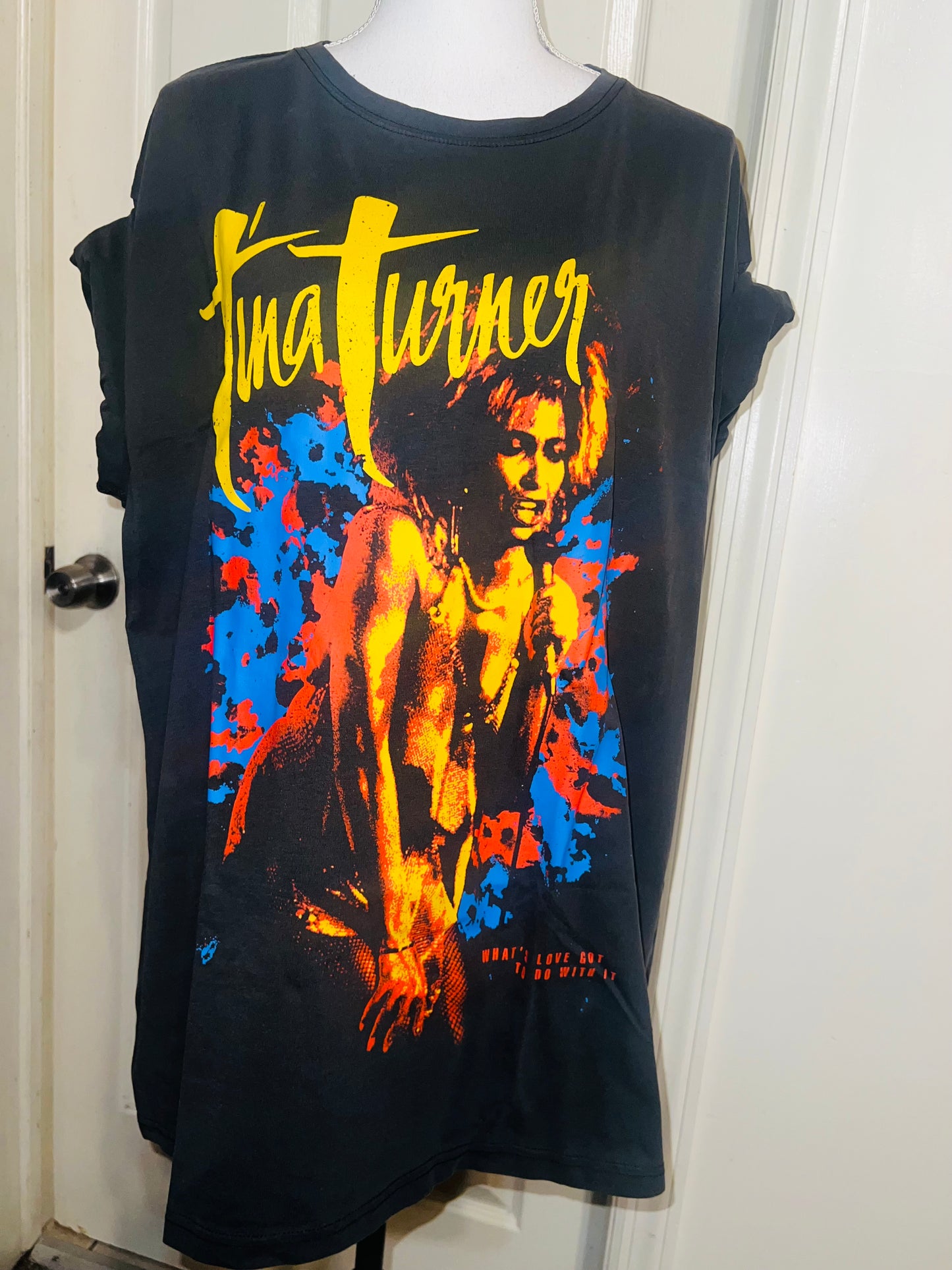 Tina Turner Oversized Distressed Tee