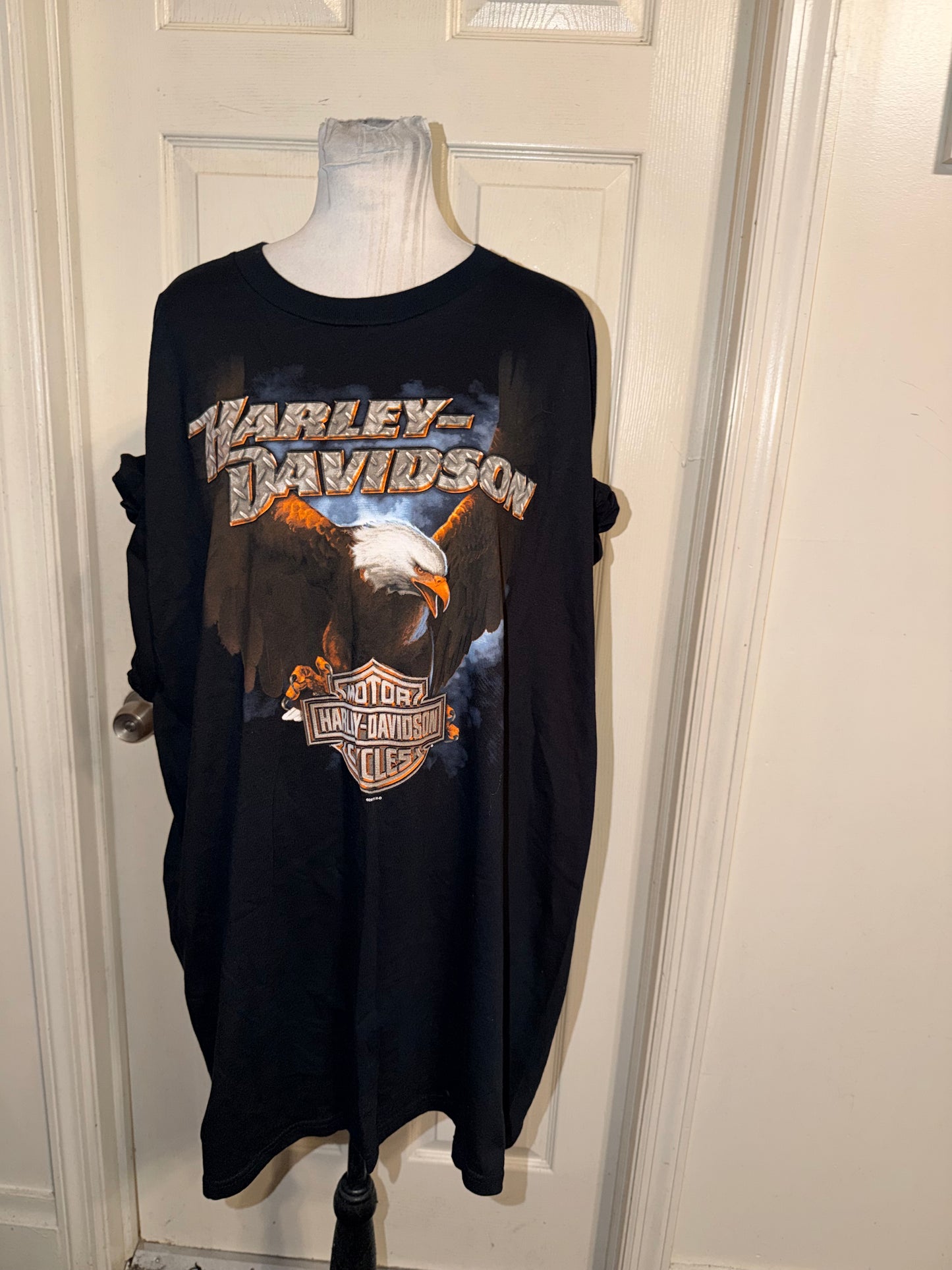 Harley Davidson Vintage Double Sided Oversized Tee