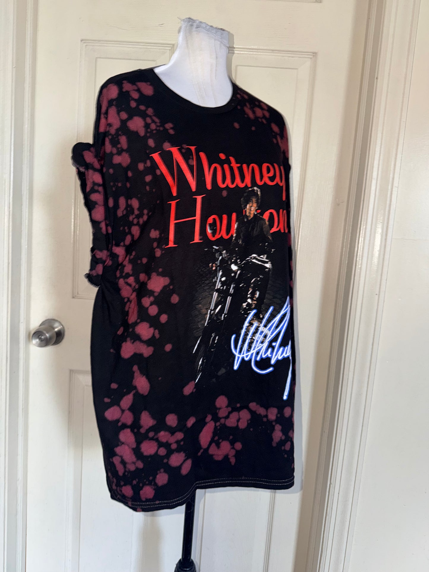 Whitney Houston Distressed Tee