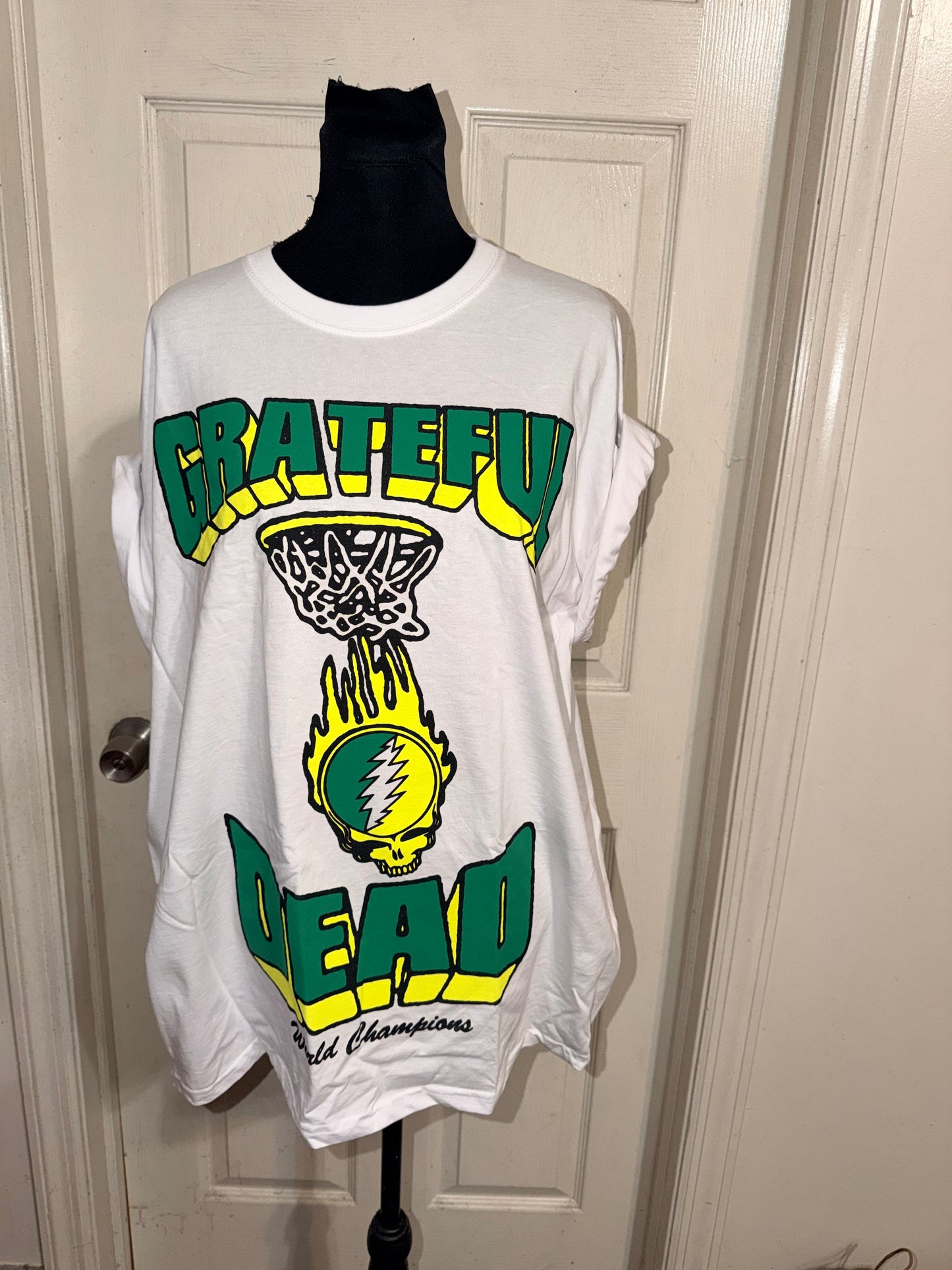 Grateful Dead Oversized Distressed Tee