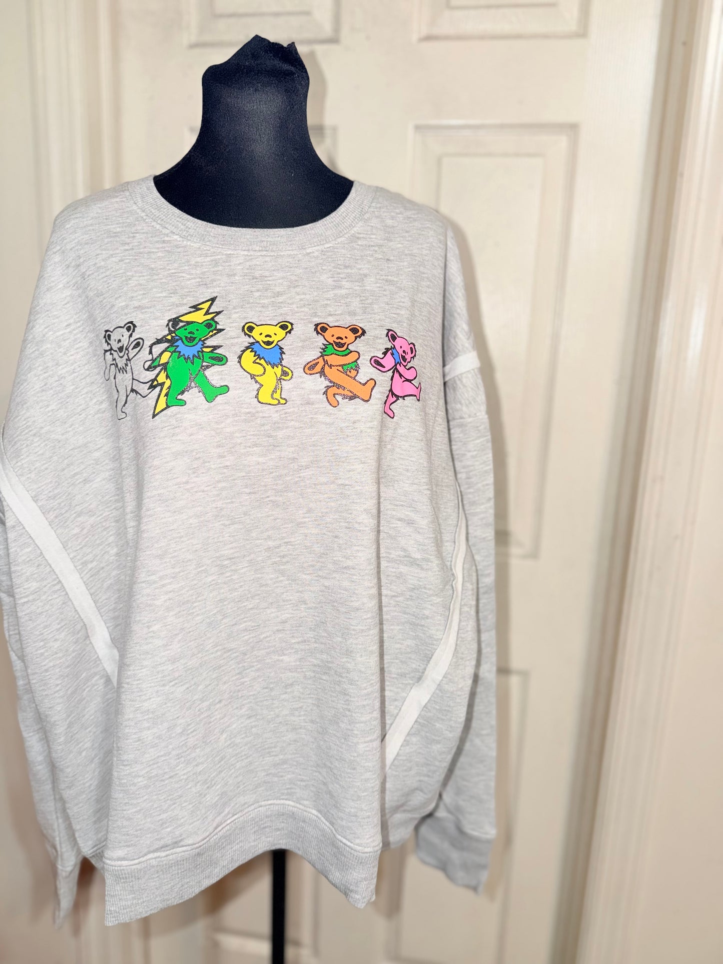 Grateful Dead Oversized Distressed Tee