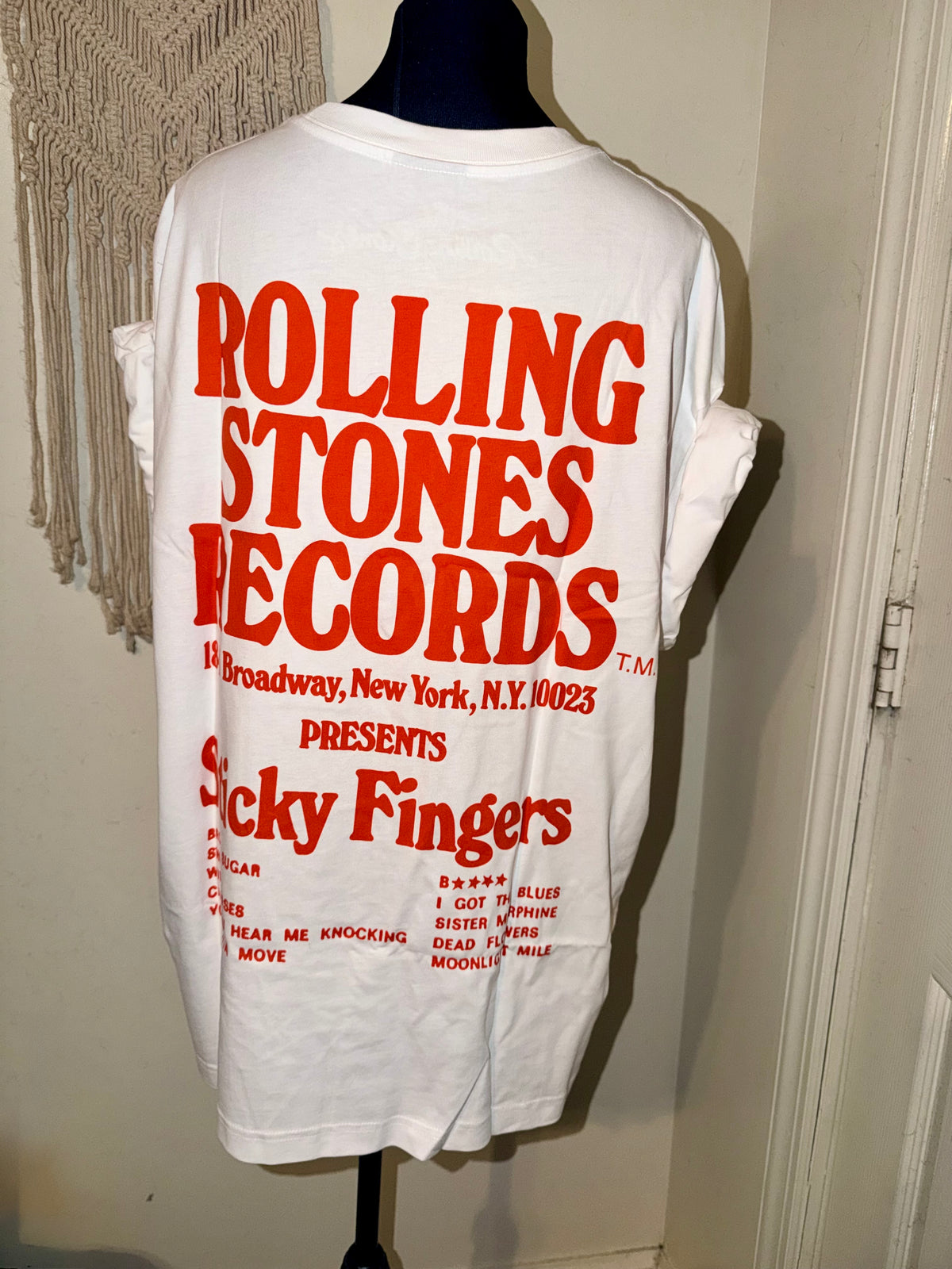 The Rolling Stones Double Sided Tee