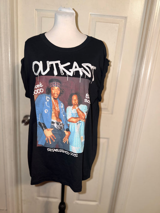 OutKast Oversized Distressed Tee