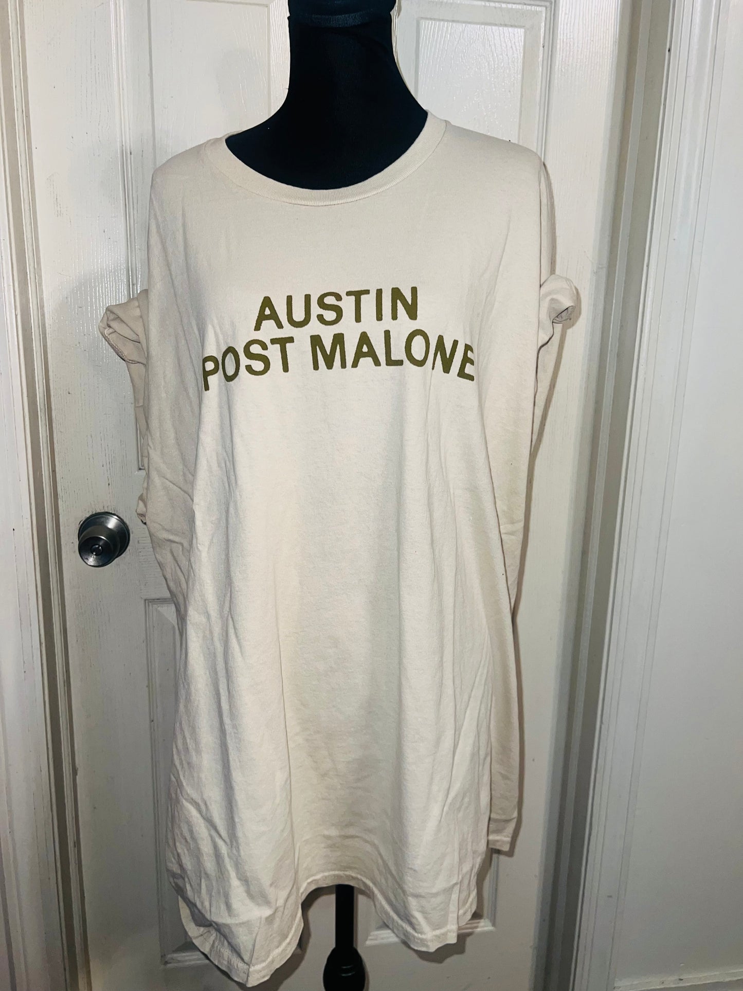 Post Malone Austin Double Sided Distressed Tee