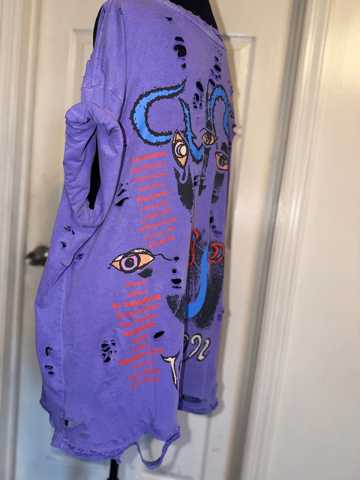 The Cure Double Sided Oversized Tee