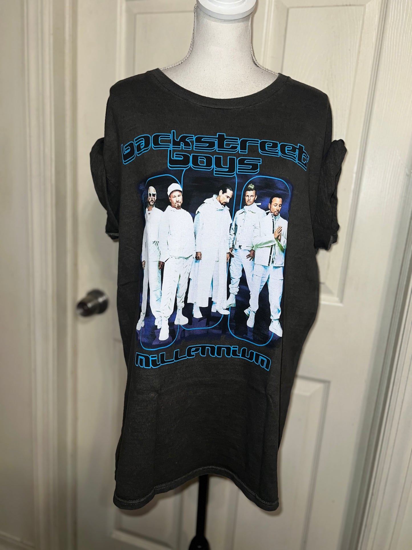 Backstreet Boys Millennium Oversized Distressed Tee