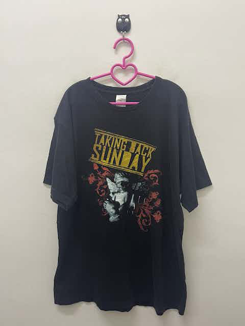 Taking Back Sunday Oversized Distressed Tee