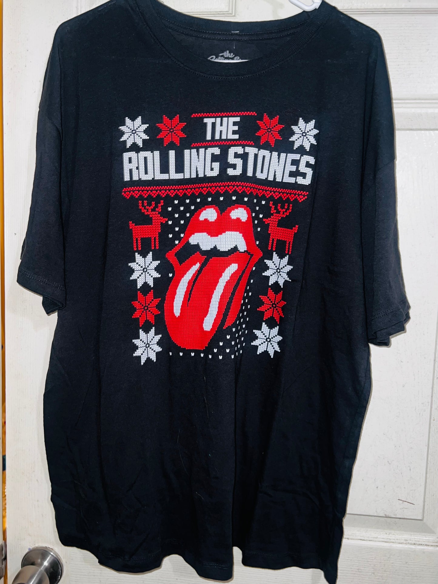 The Rolling Stones Winter Distressed Tee