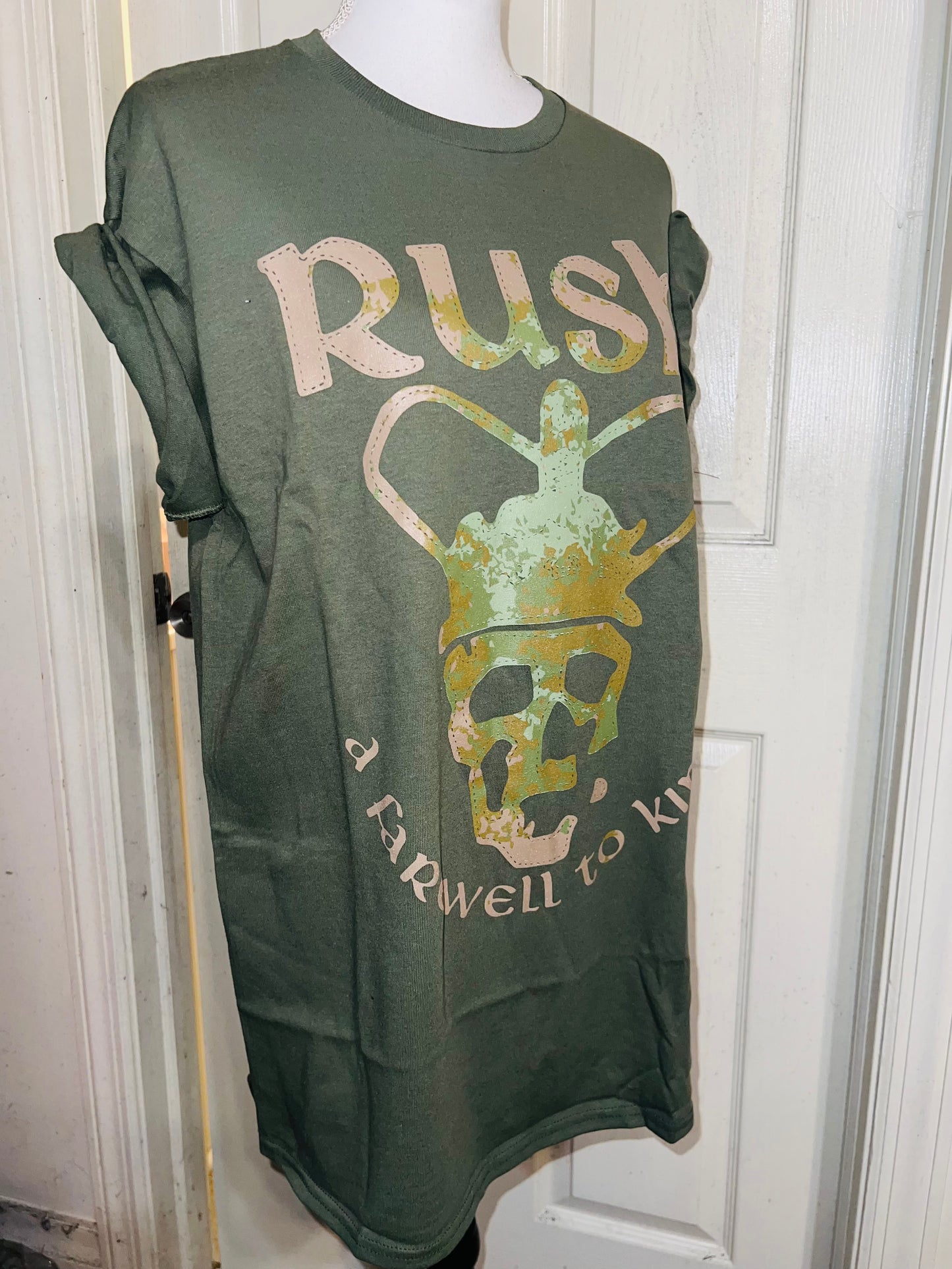 Rush Oversized Distressed T-Shirt