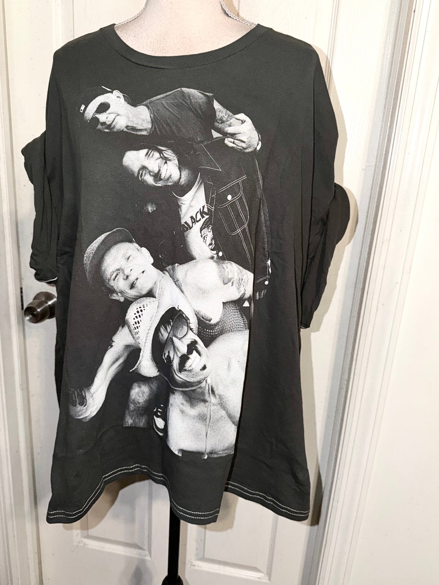 Red Hot Chili Peppers Oversized Distressed Tee