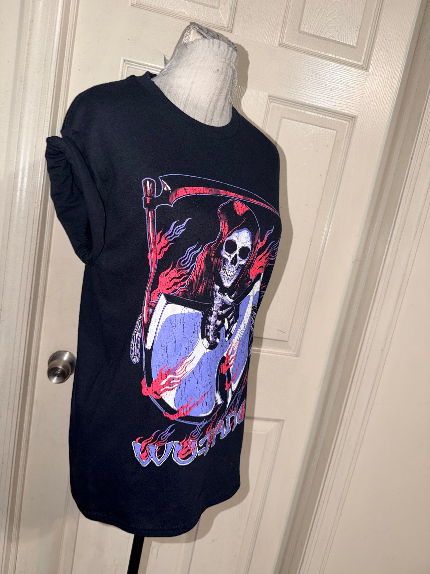Wu-Tang Clan Oversized Distressed Tee