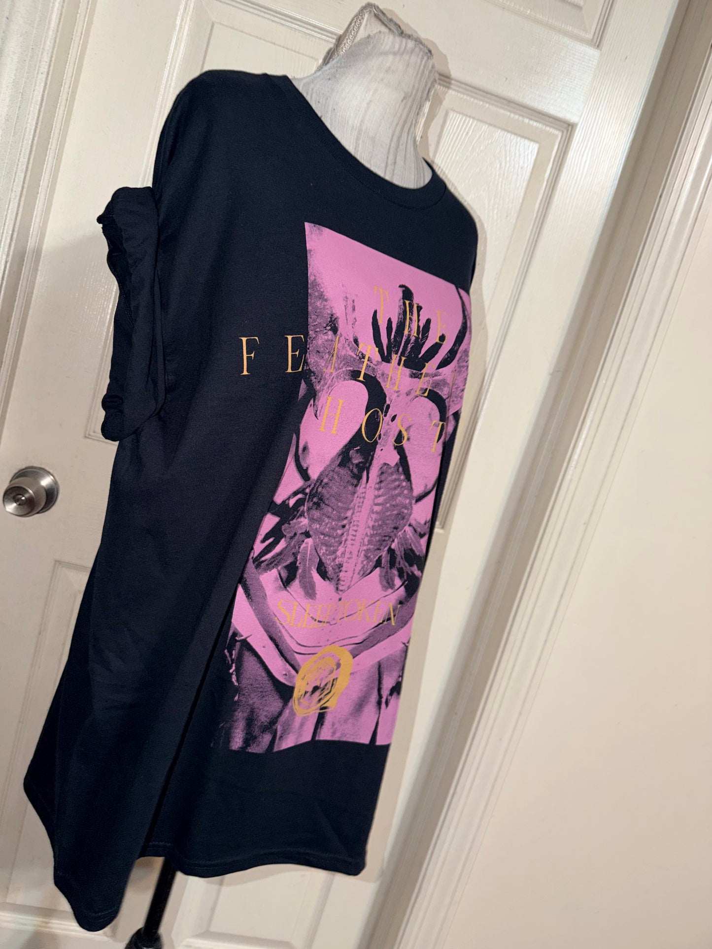 Sleep Token Double Sided Oversized Distressed Tee