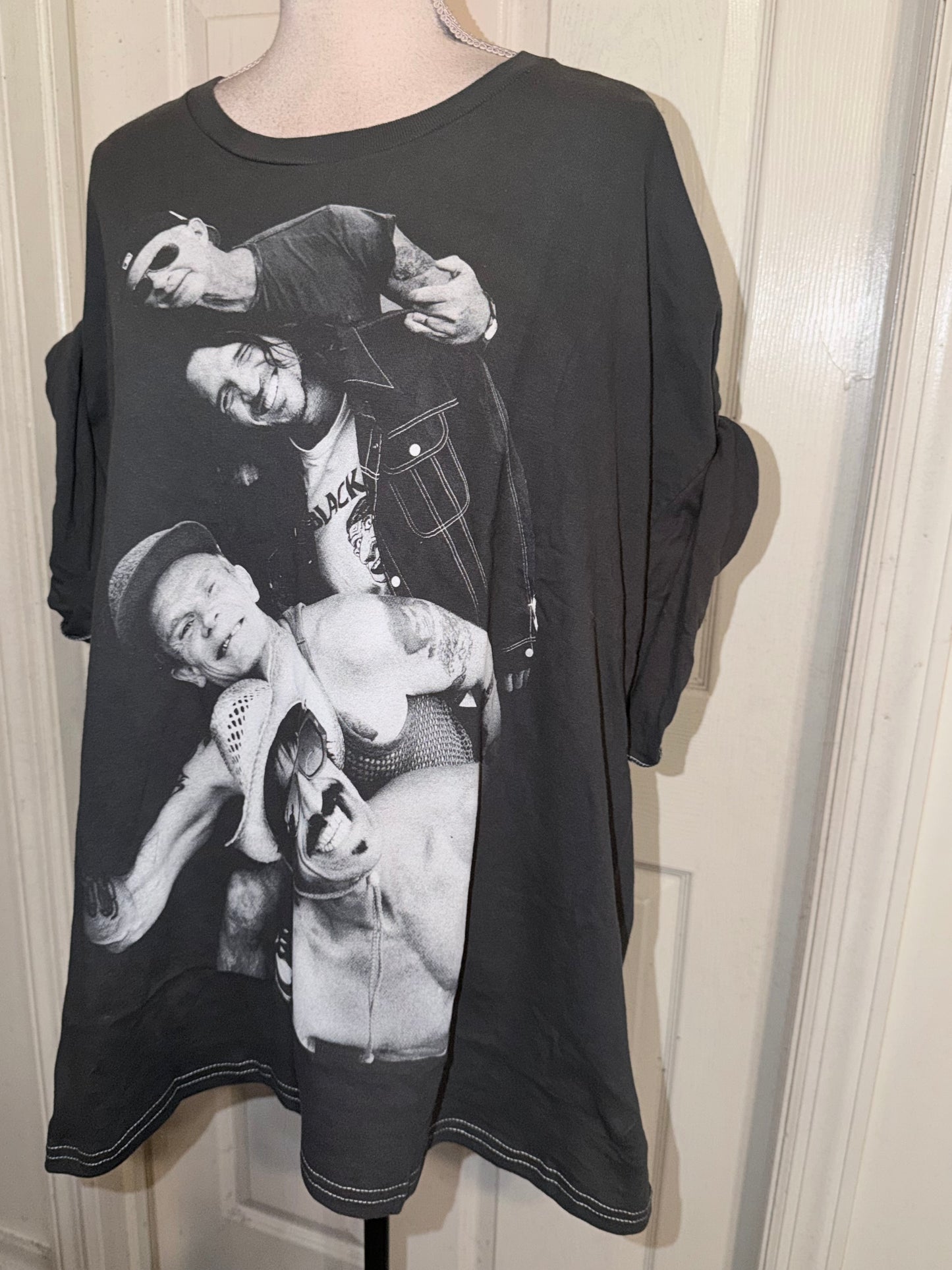 Red Hot Chili Peppers Oversized Distressed Tee