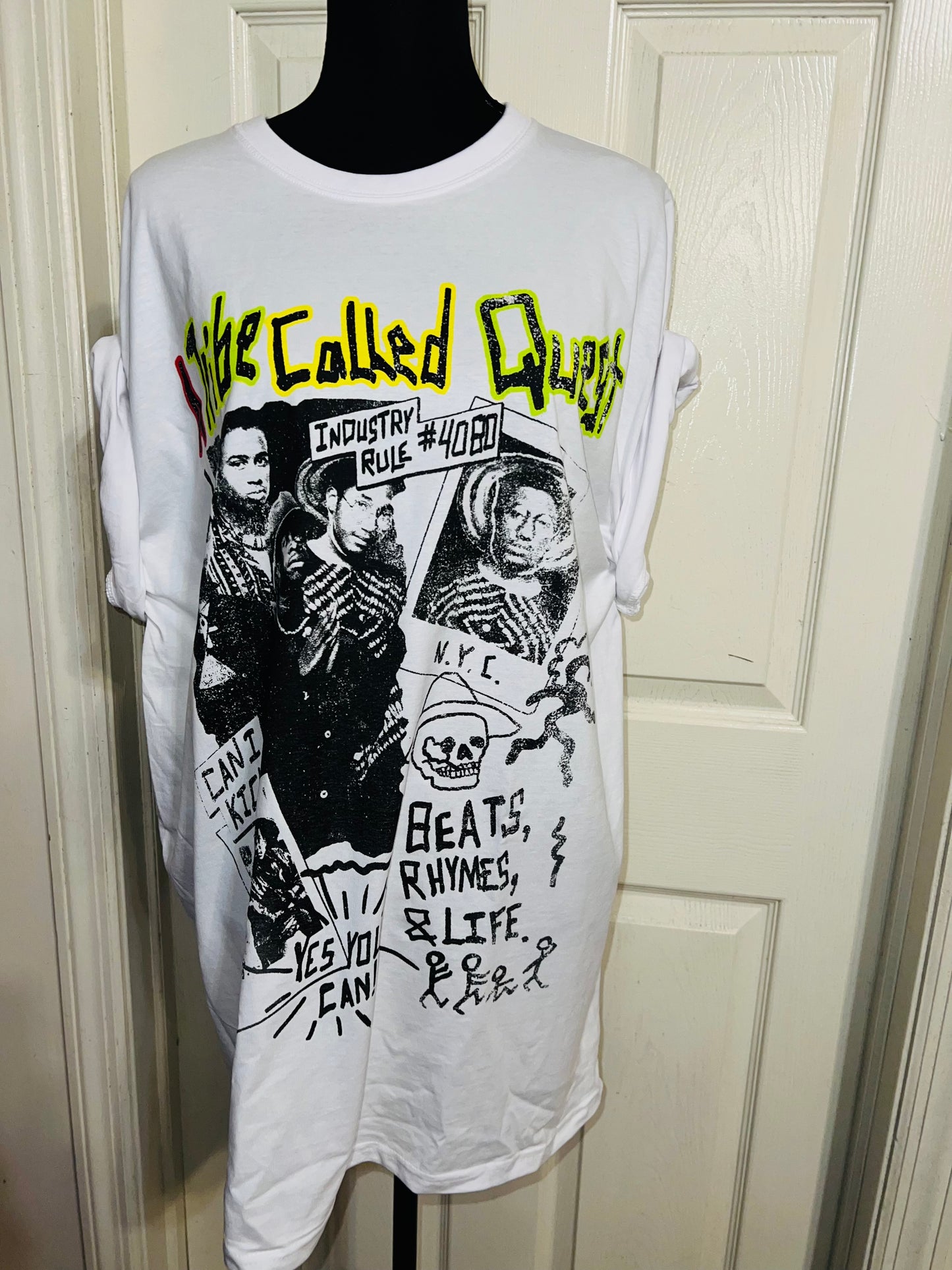 A Tribe Called Quest Oversized Distressed Tee