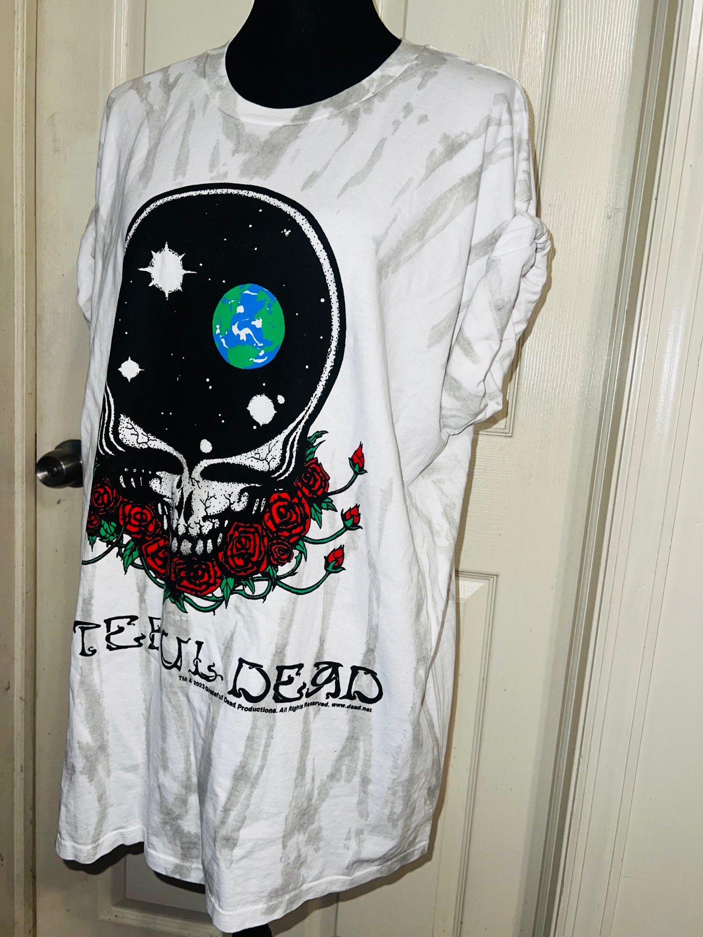 Grateful Dead Oversized Distressed Tee