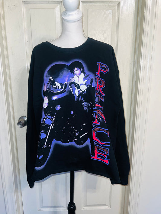 Prince Oversized Distressed Sweatshirt