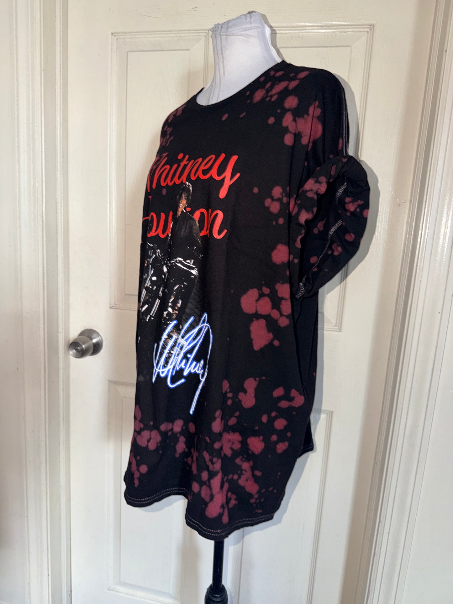 Whitney Houston Distressed Tee