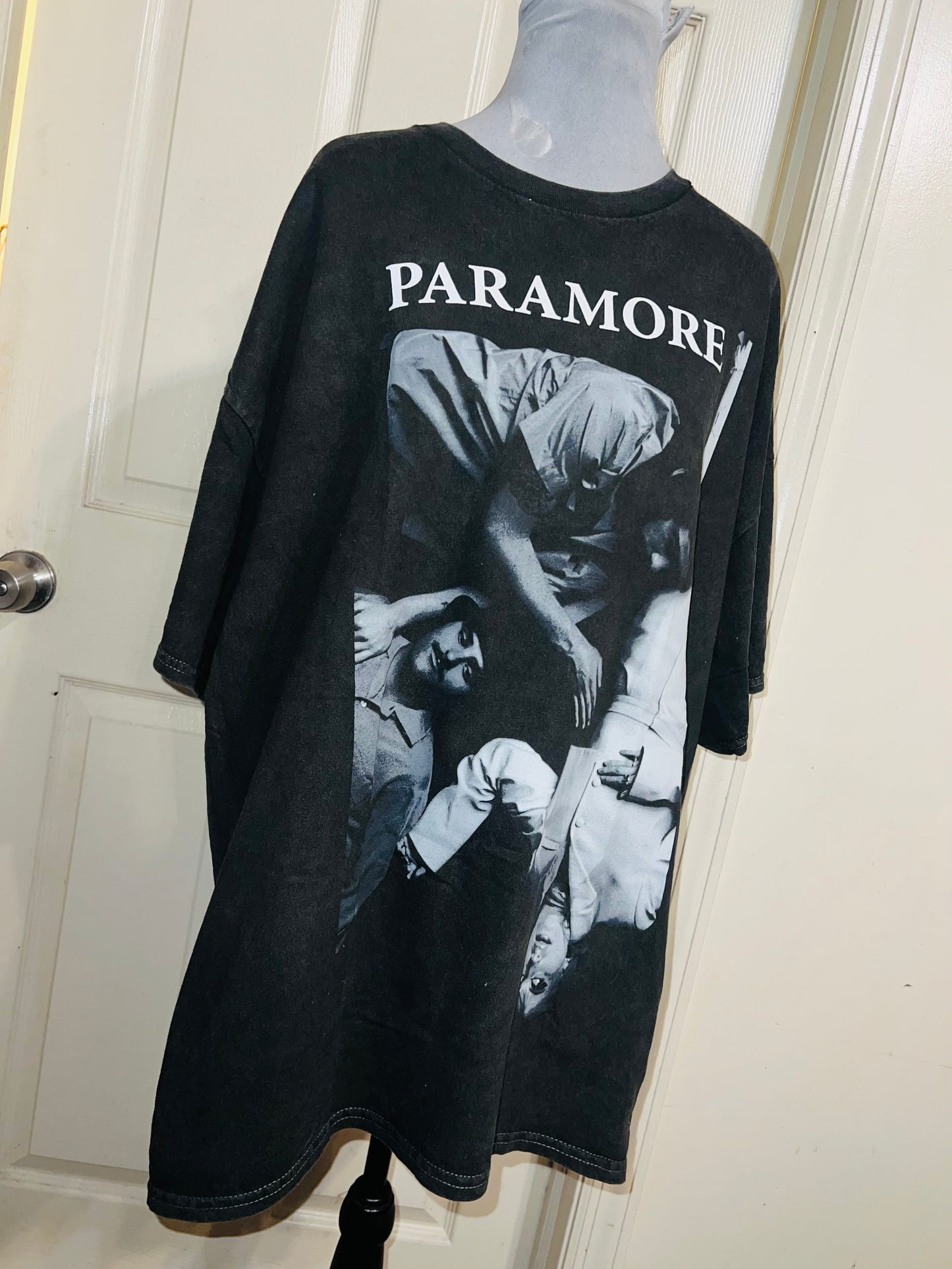 Paramore Oversized Distressed Tee