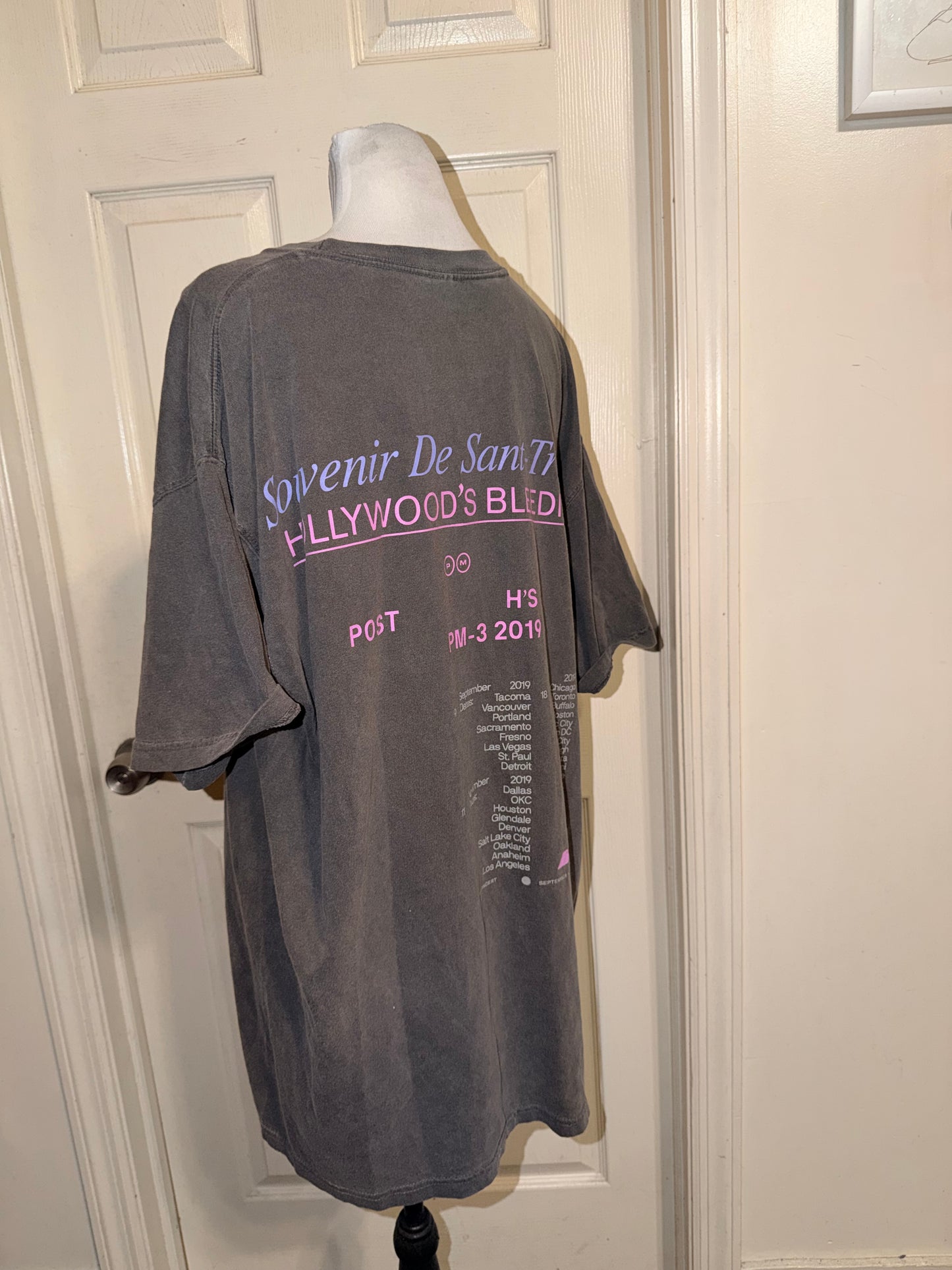 Post Malone Double Sided Oversized Tee