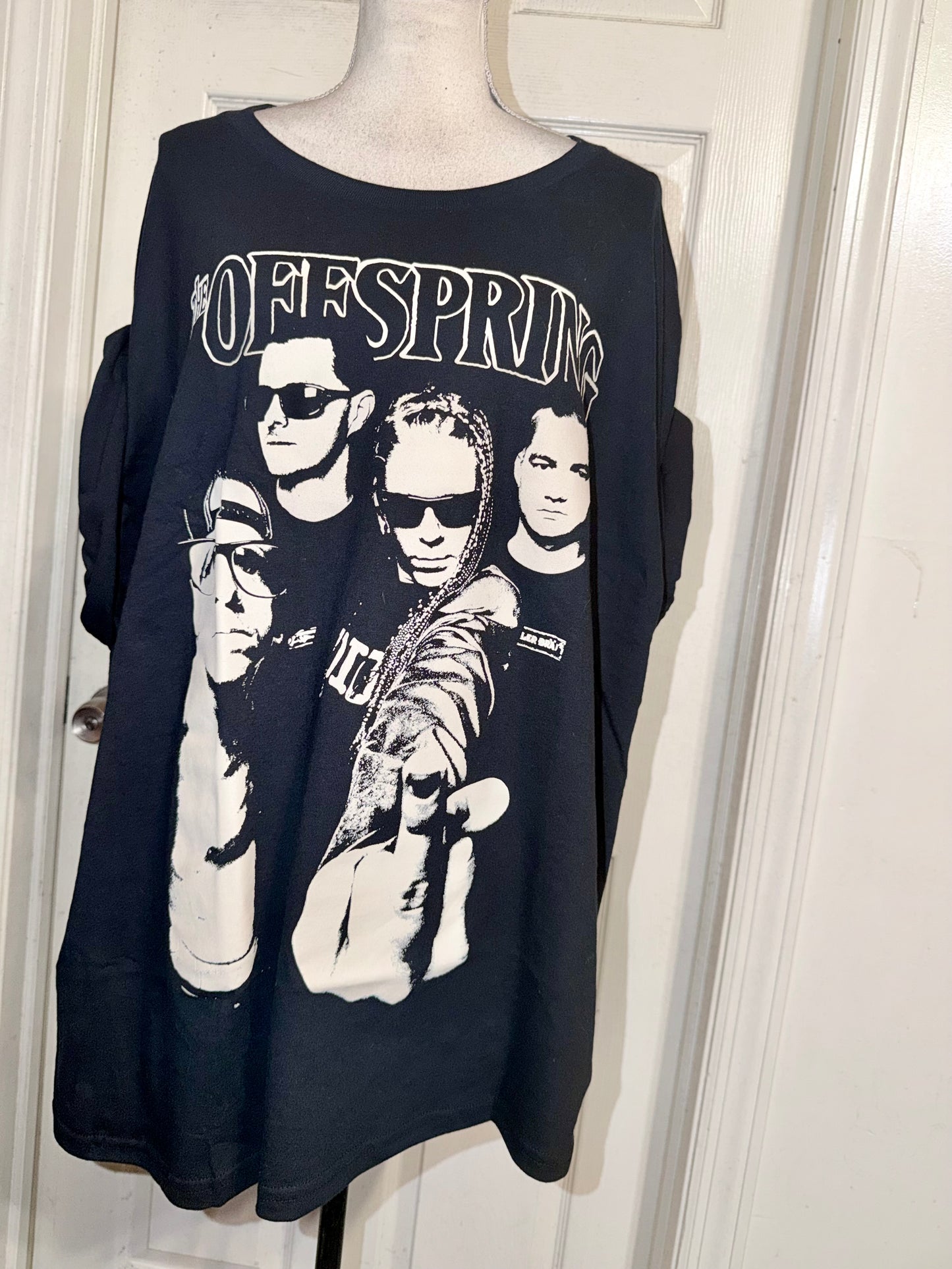 The Offspring Oversied Distressed Tee