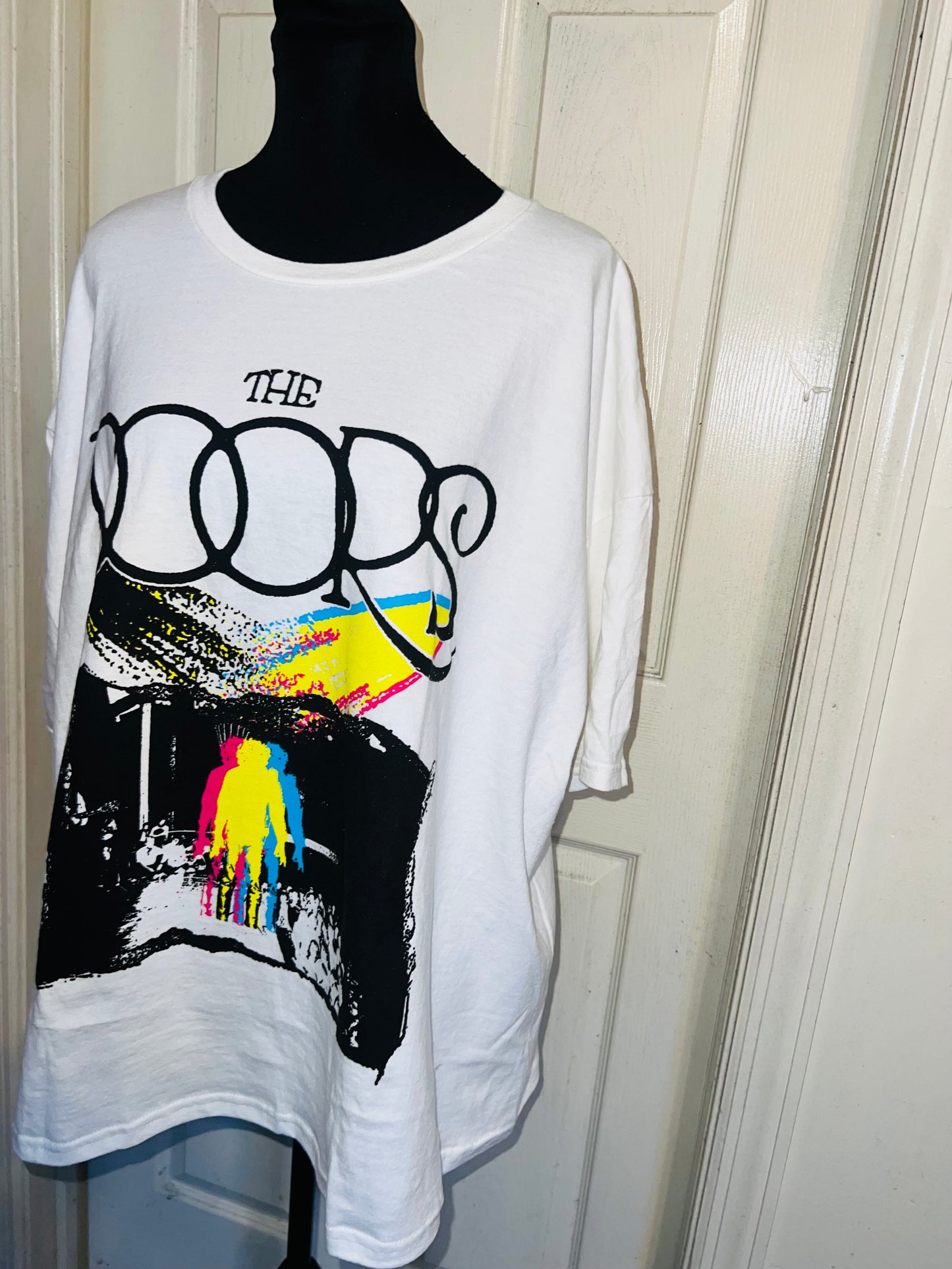 The Doors Double Sided Oversized Distressed Tee
