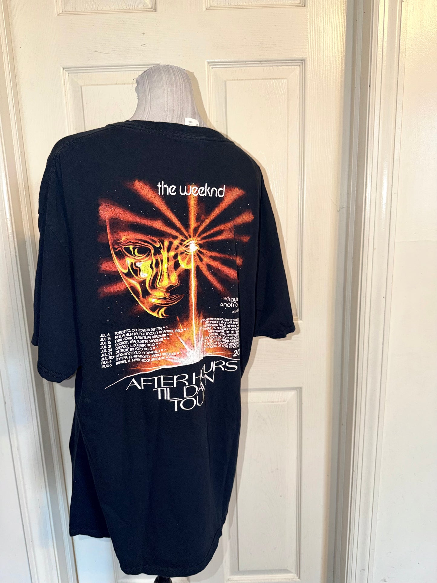 The Weeknd Double Sided Oversized Tee
