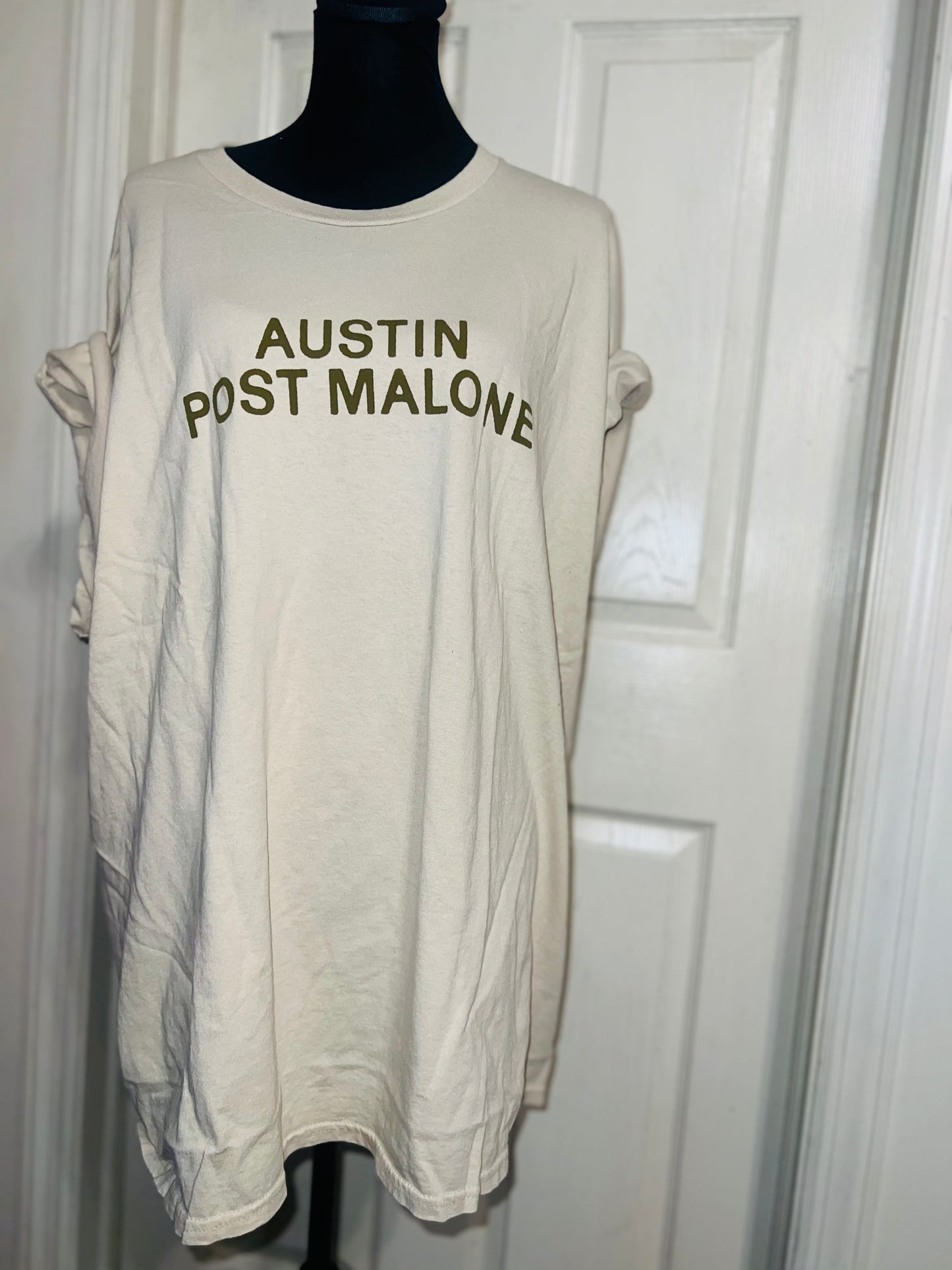 Post Malone Austin Double Sided Distressed Tee