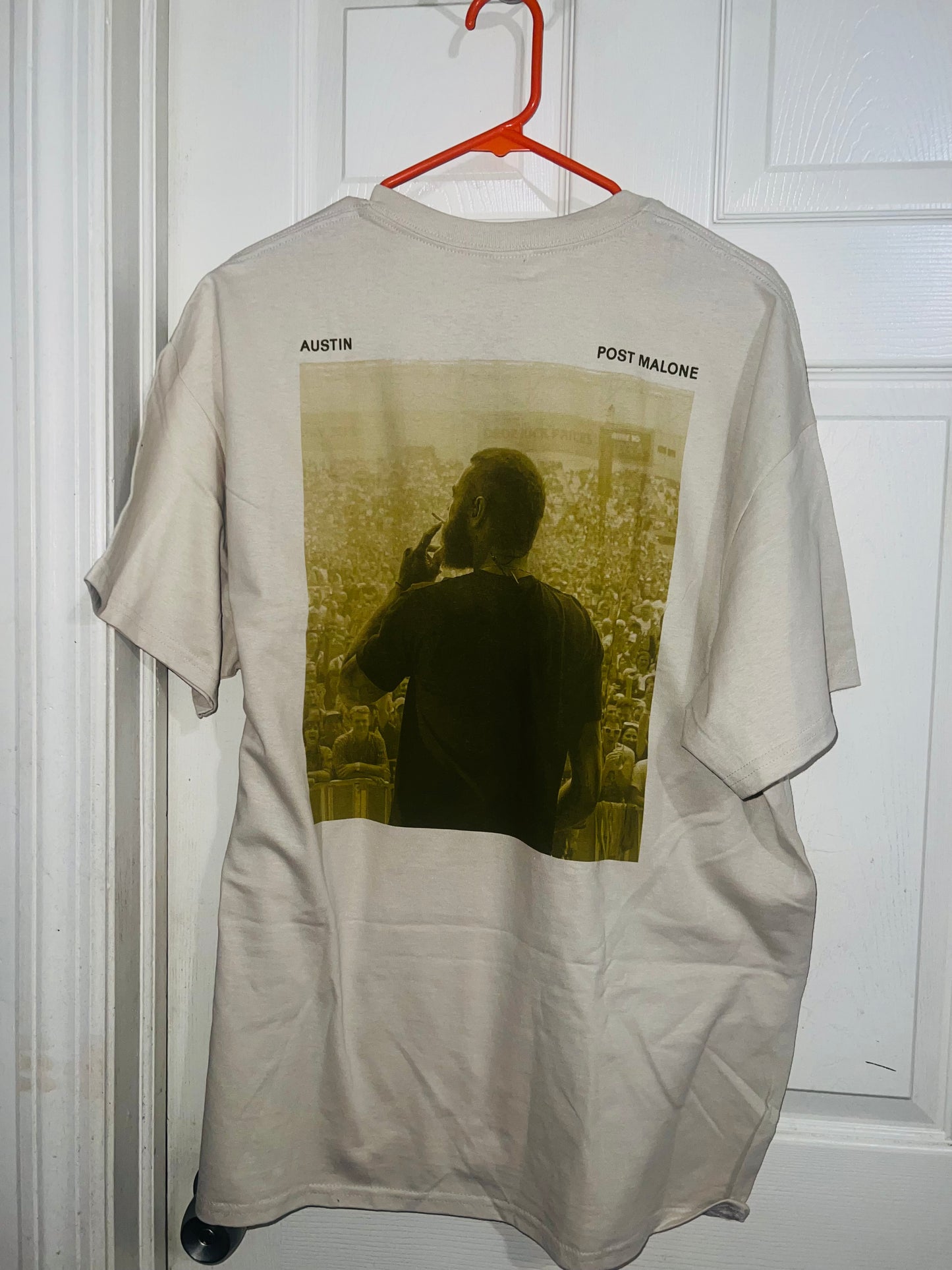 Post Malone Austin Double Sided Distressed Tee