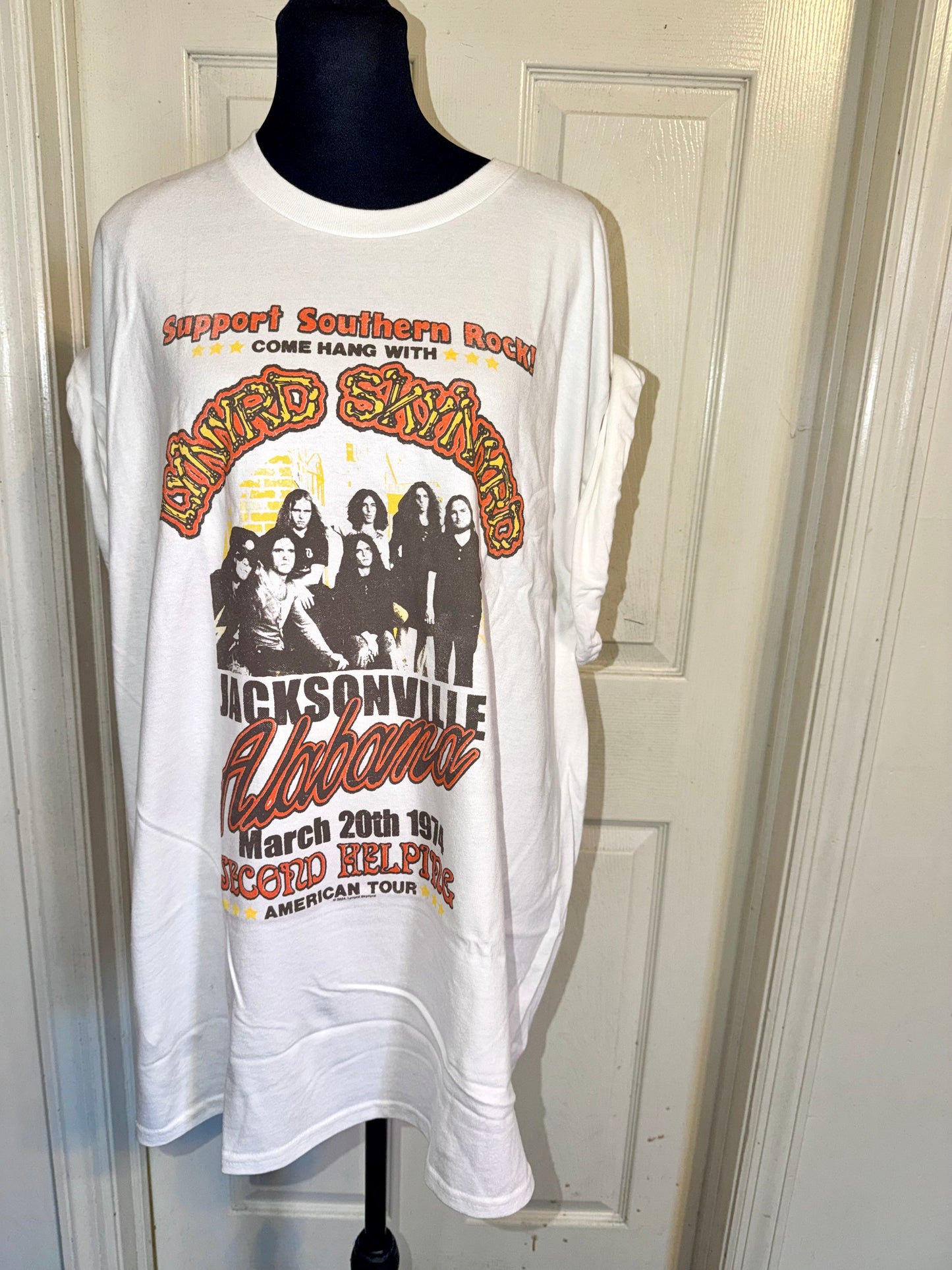 Lynyrd Skynyrd Double Sided Oversized Tee