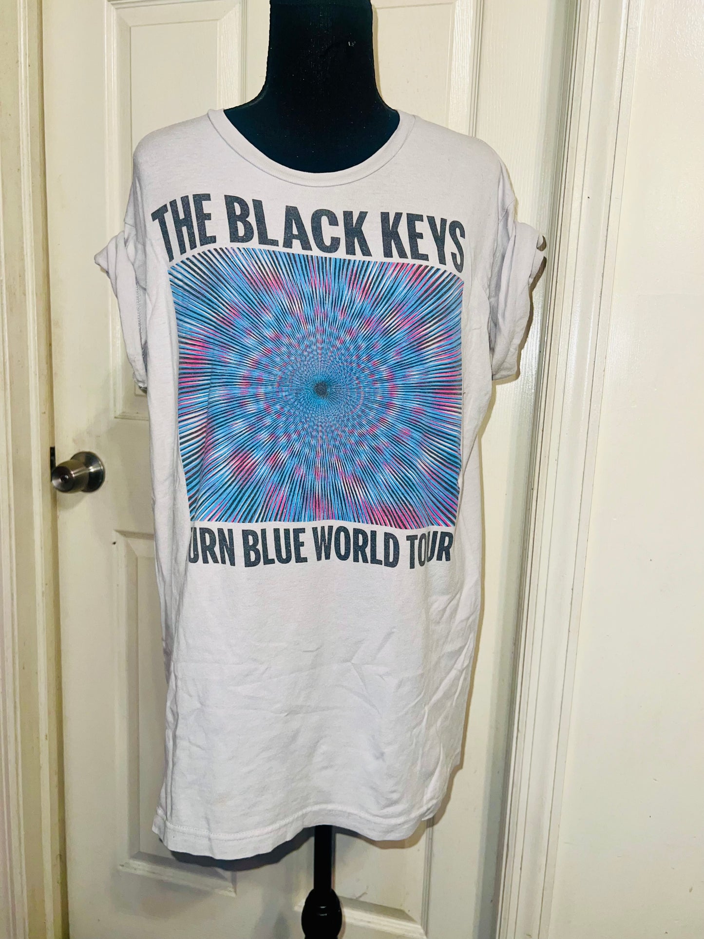 The Black Keys Tour Double Sided Oversized Tee