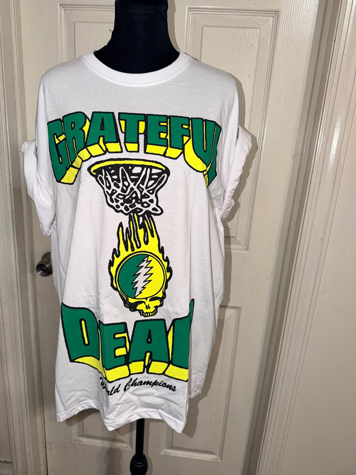 Grateful Dead Oversized Distressed Tee