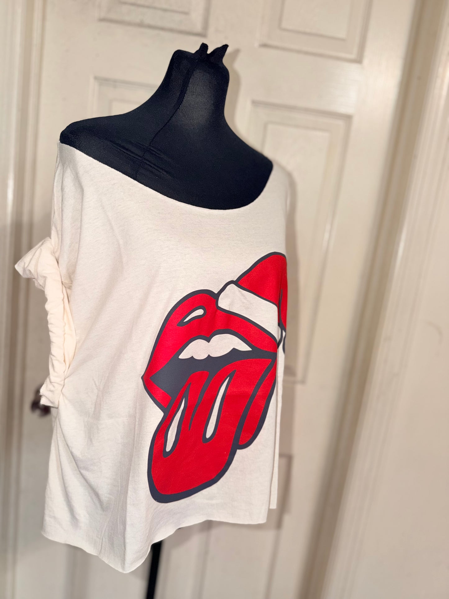 The Rolling Stones OFTS Oversized Distressed Tee