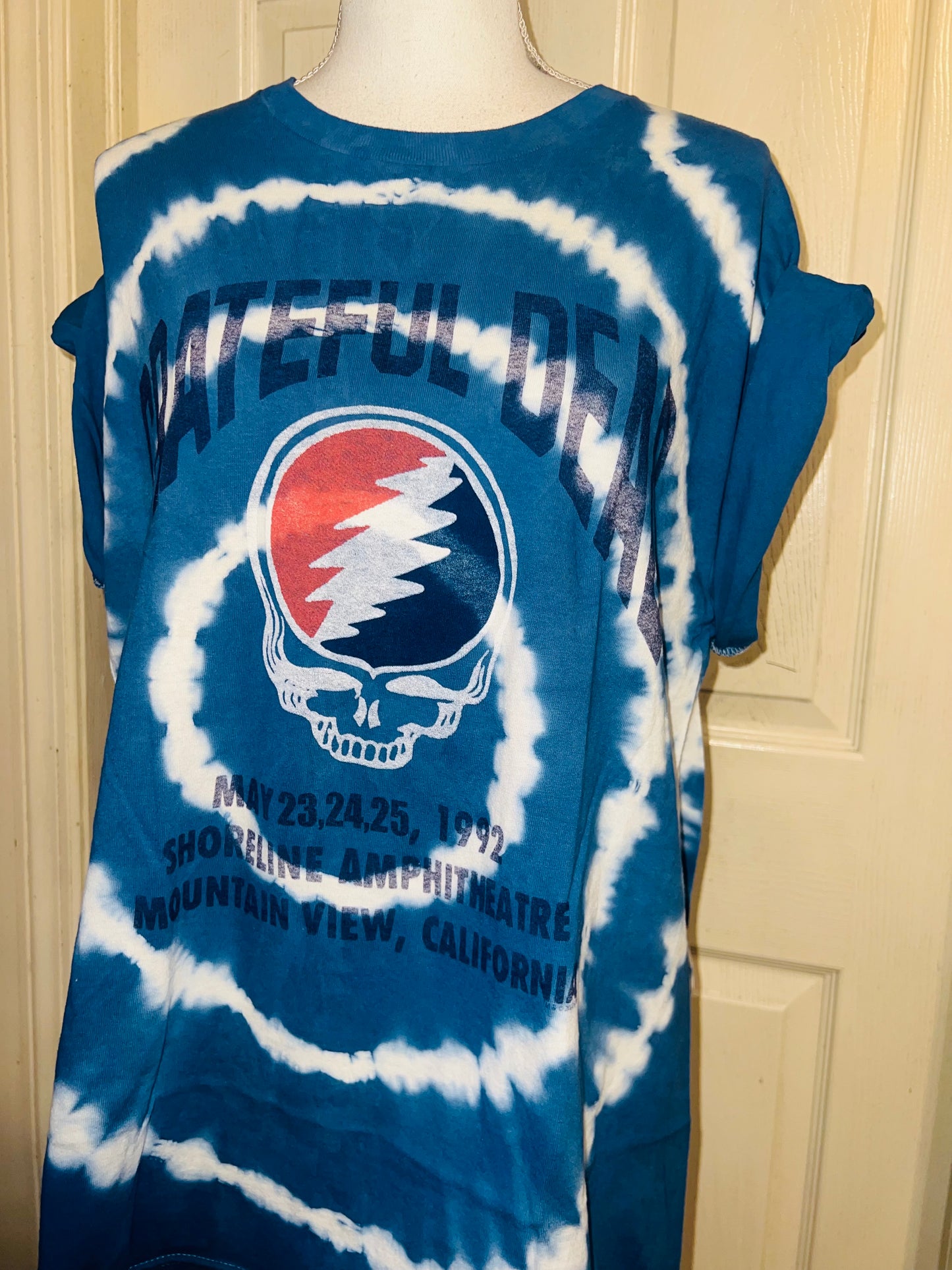 Grateful Dead Oversized Distressed Tee