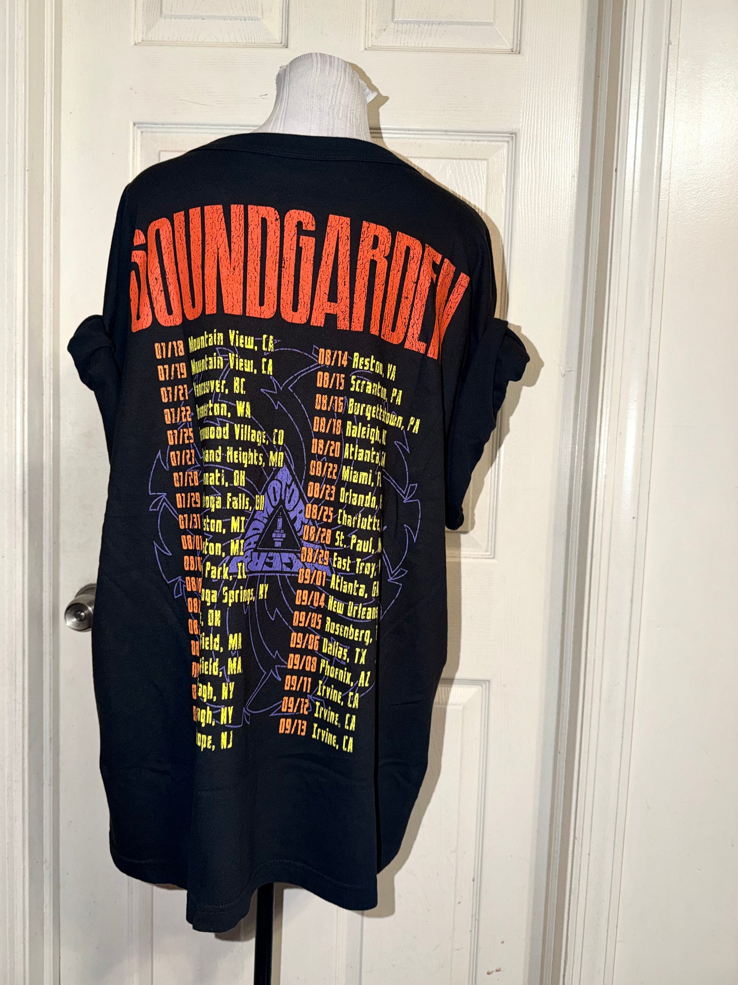 Soundgarden Double Sided Oversized Tee