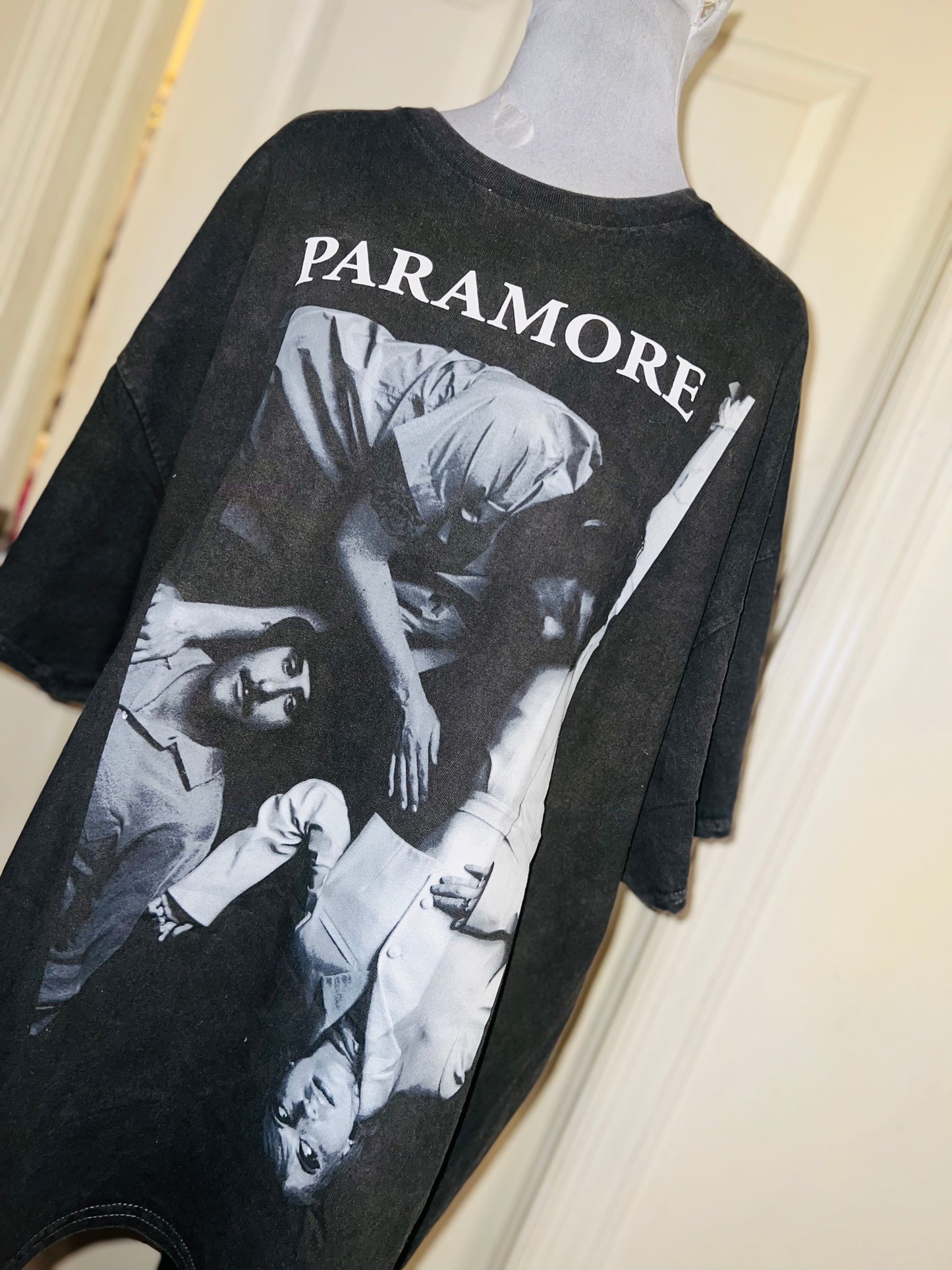 Paramore Oversized Distressed Tee