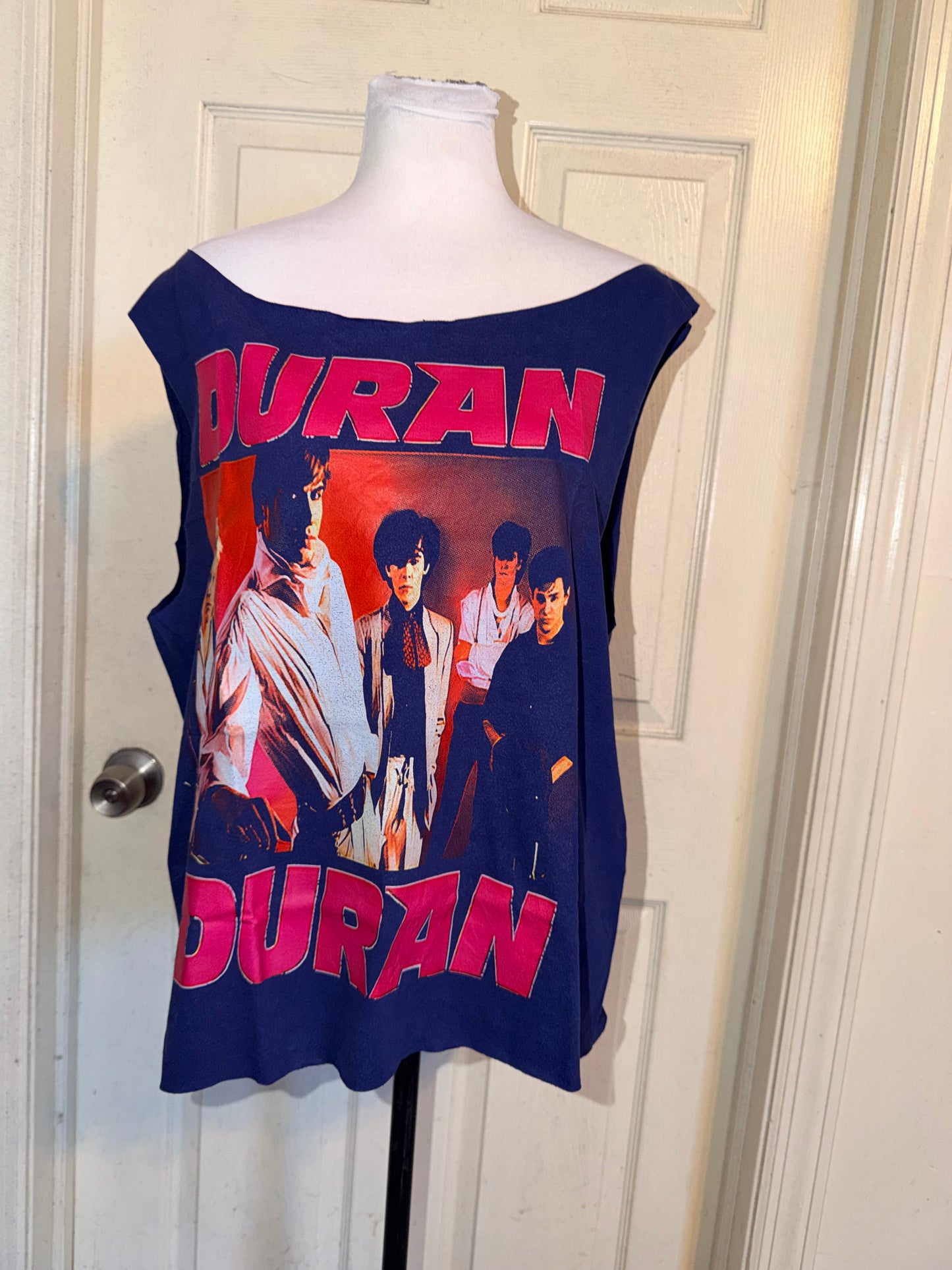 Duran Duran Oversized Distressed Tank