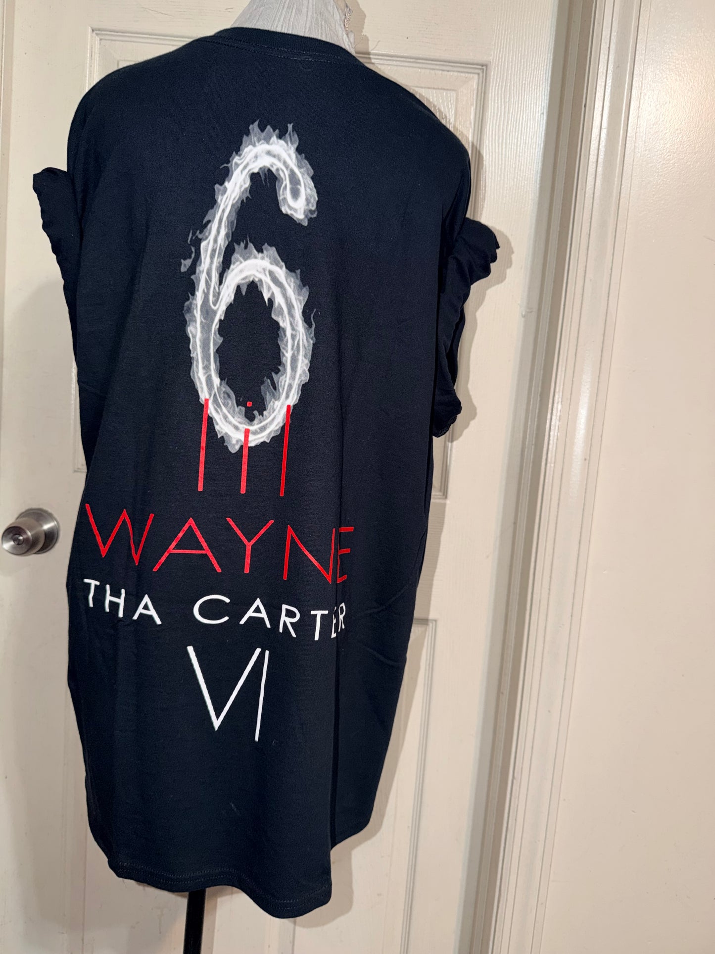 Lil Wayne Double Sided Oversized Distressed Tee