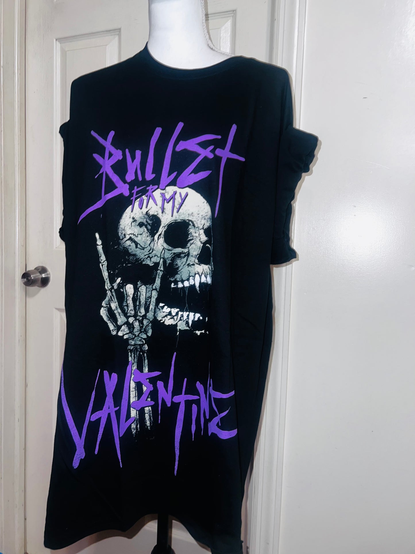 Bullet for my Valentine Oversized Distressed Tee