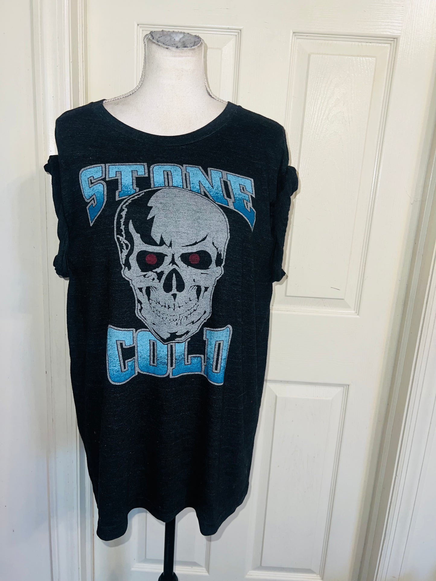 Stone Cold Steve Austin Vintage Oversized Distressed Tee