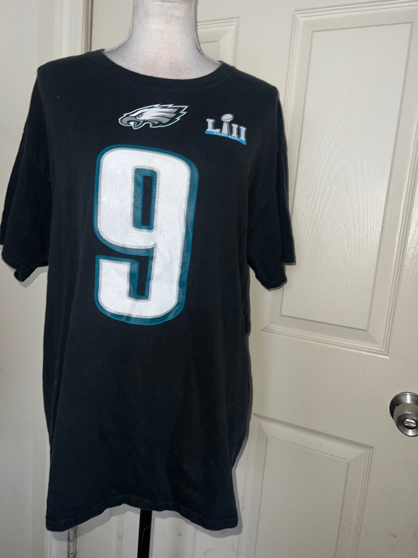 Philadelphia Eagles Nick Foles Super Bowl Distressed Tee
