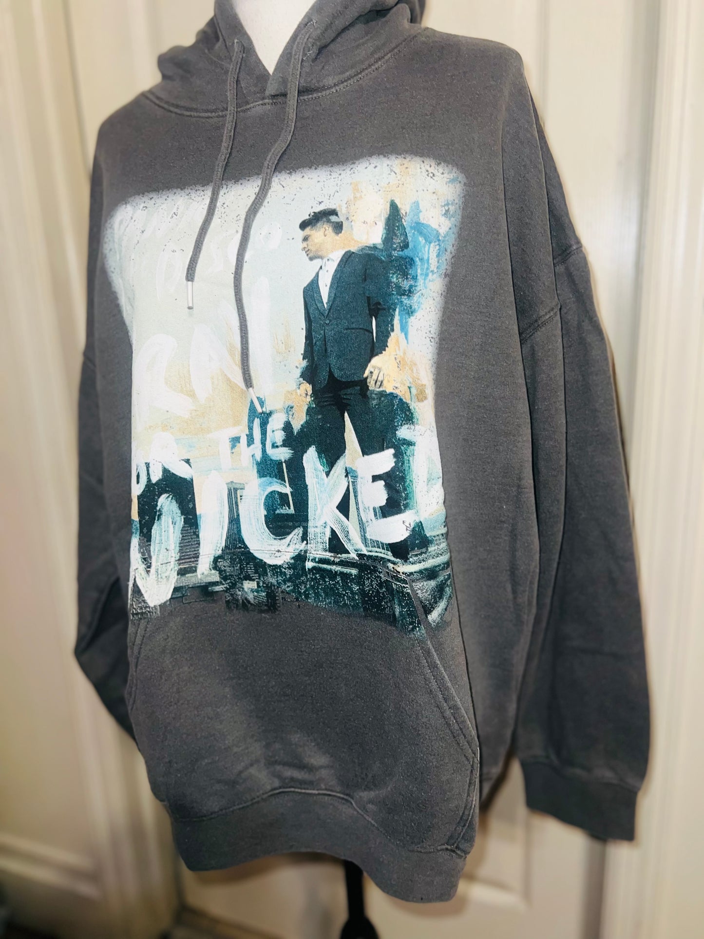 Panic! At The Disco Oversized Distressed Sweatshirt