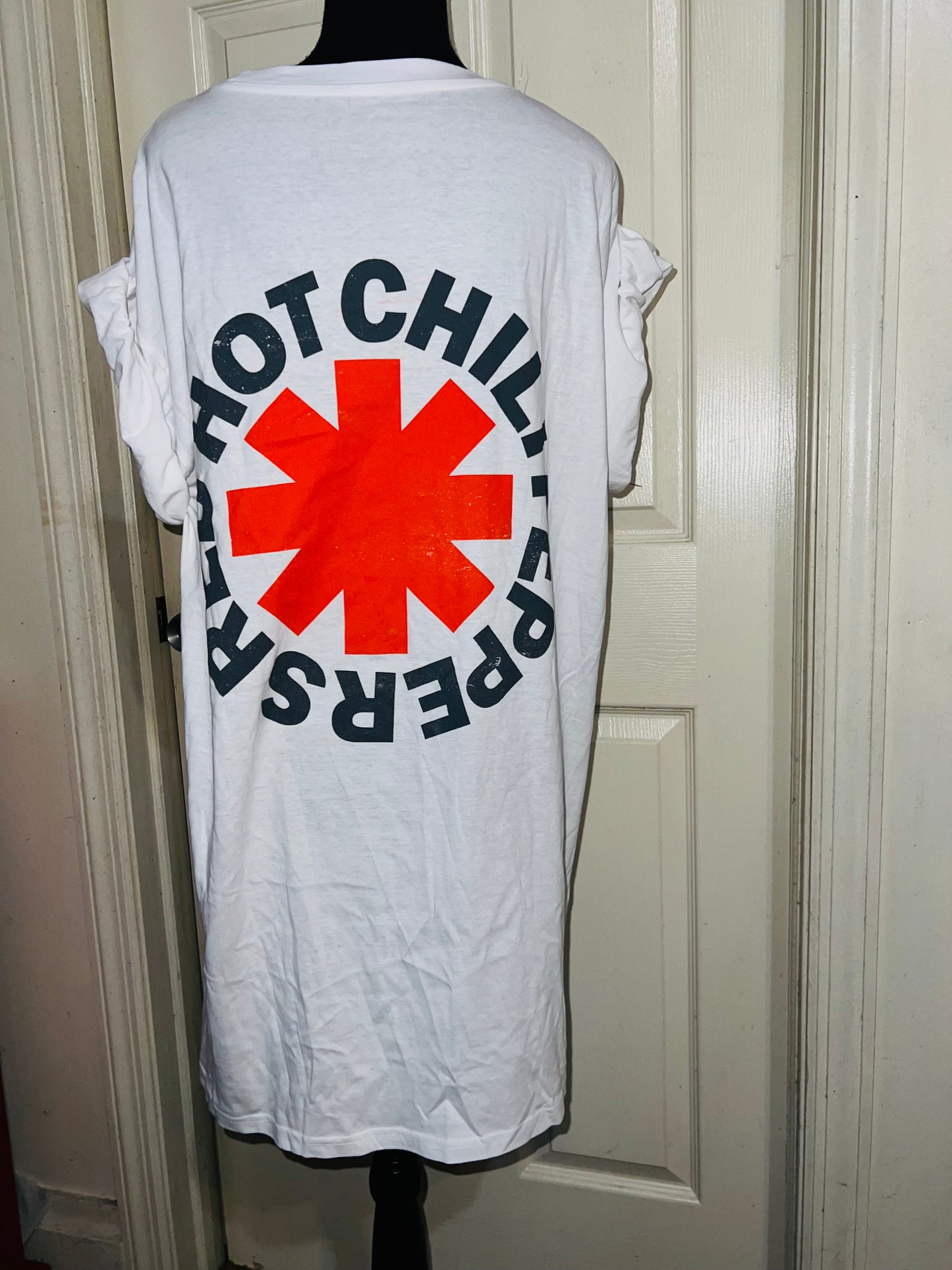 Red Hot Chili Peppers Double Sided Oversized Tee