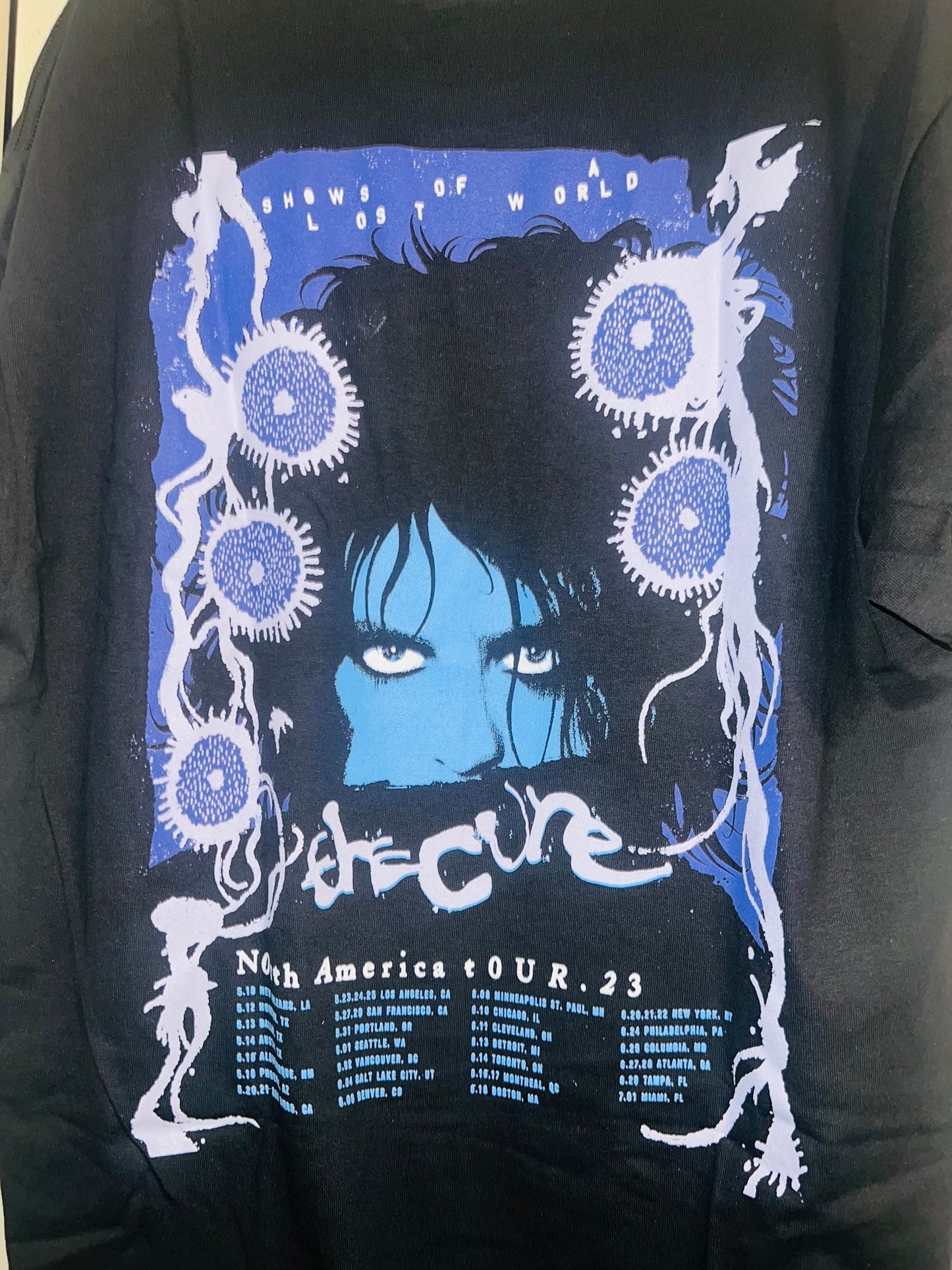 The Cure Double Sided Oversized ‘23 Tour Tee